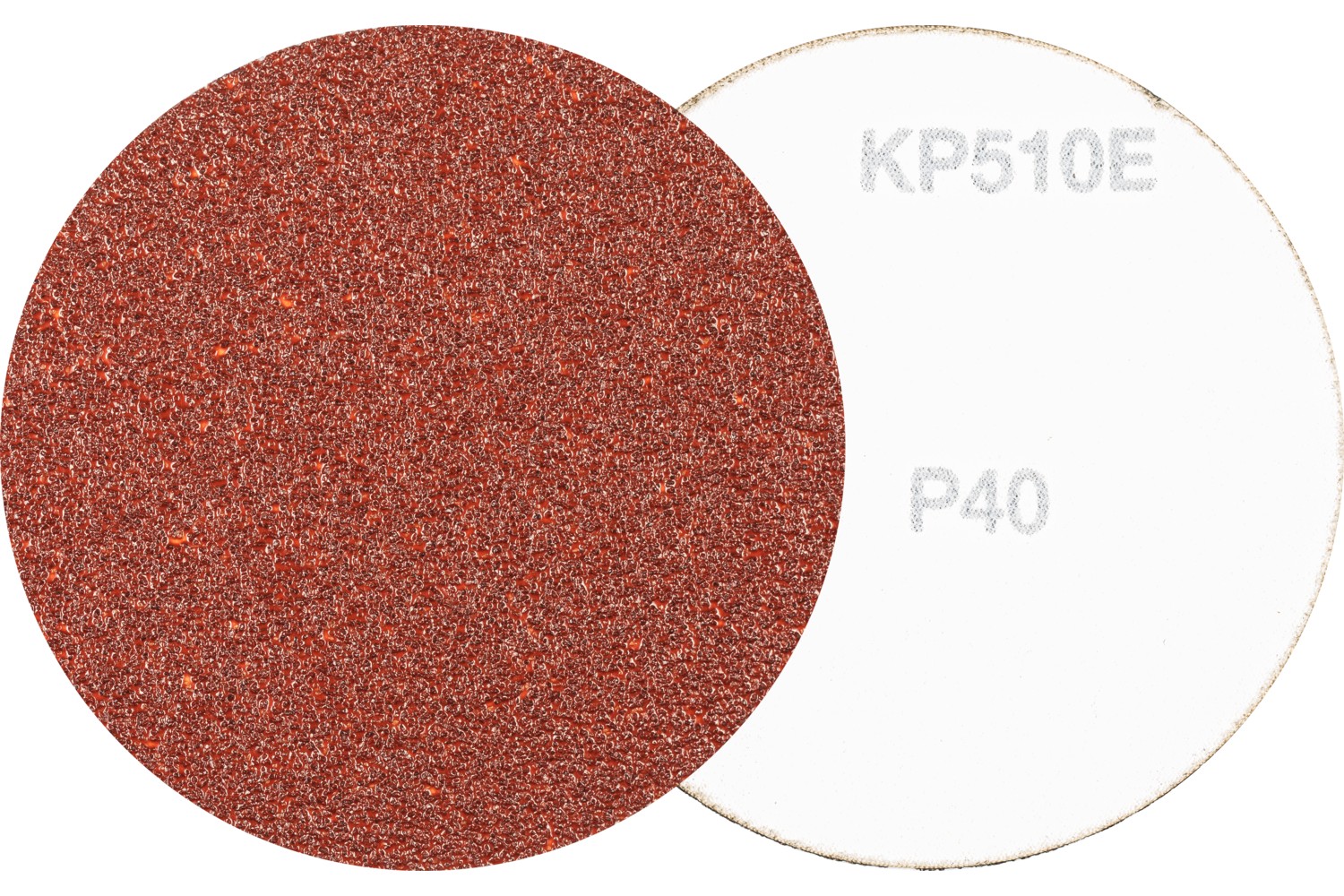 Disco de lija sistema velcro universal de corindón KR Ø 115 mm A40 para amoladora angular