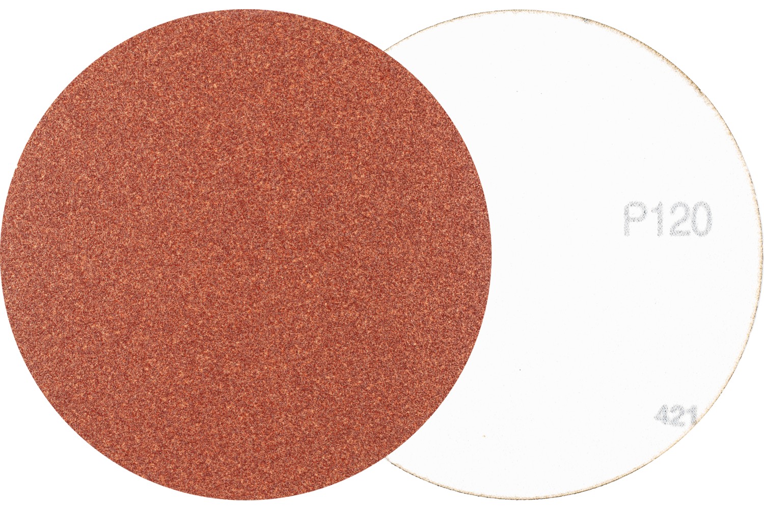 Disco de lija sistema velcro universal de corindón KR Ø 125 mm A120 para amoladora angular