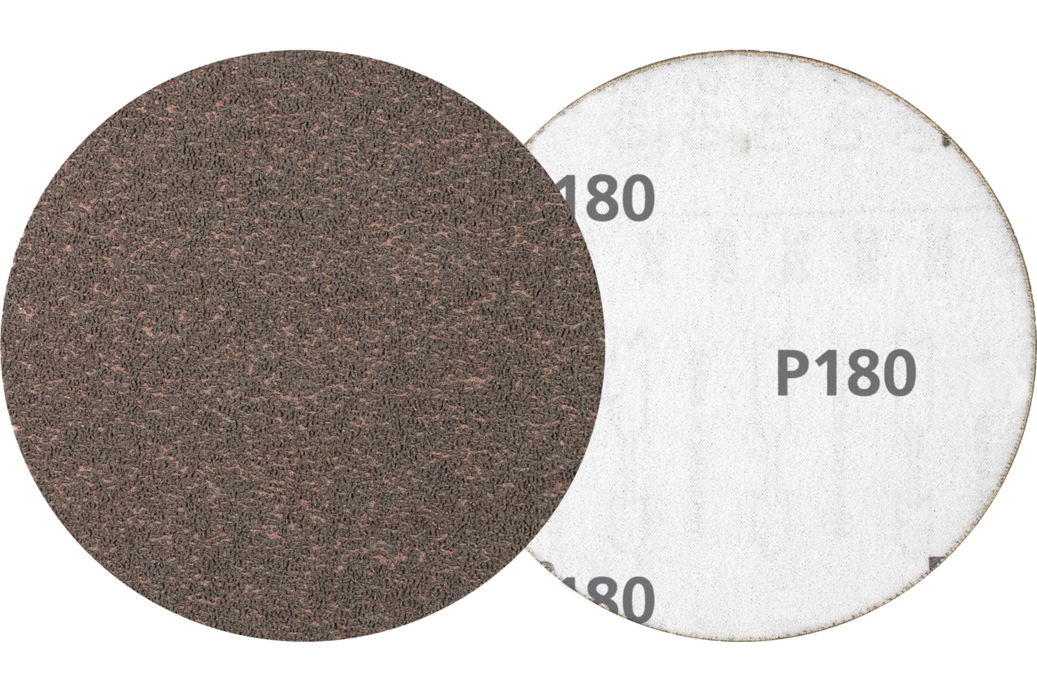 Disco de lija sistema velcro, grano compacto KR Ø 125 mm A180 CK para lijado fino con amoladora angular