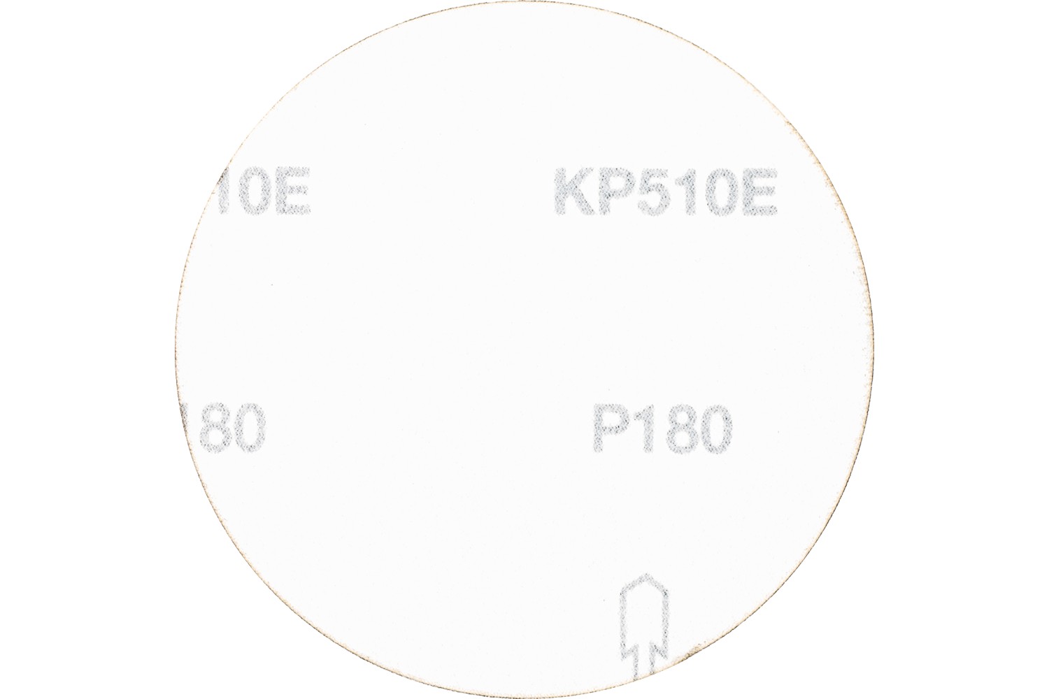 Disco de lija sistema velcro universal de corindón KR Ø 125 mm A180 para amoladora angular