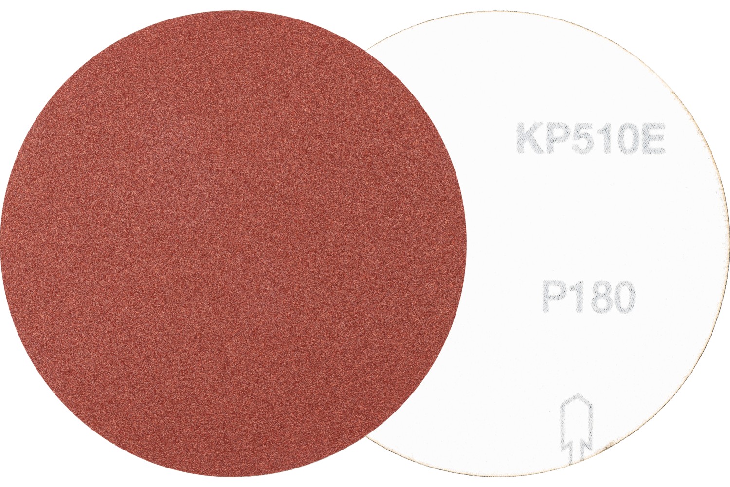 Disco de lija sistema velcro universal de corindón KR Ø 125 mm A180 para amoladora angular