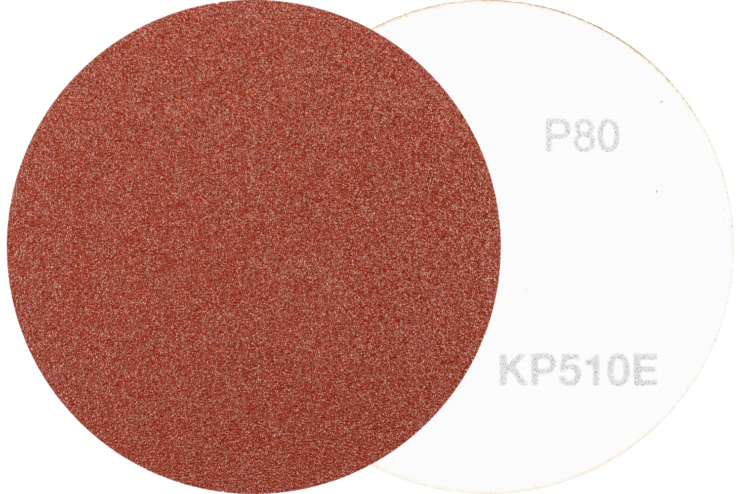 Disco de lija sistema velcro universal de corindón KR Ø 125 mm A80 para amoladora angular