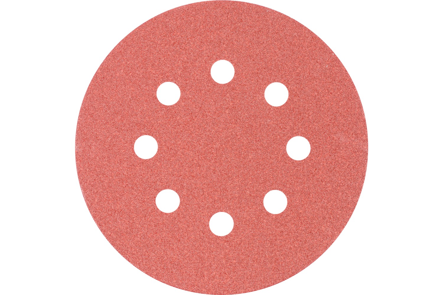 Disco de lija sistema velcro universal de corindón KSS Ø 125 A120 8 orificios de extracción para lijadora orbital