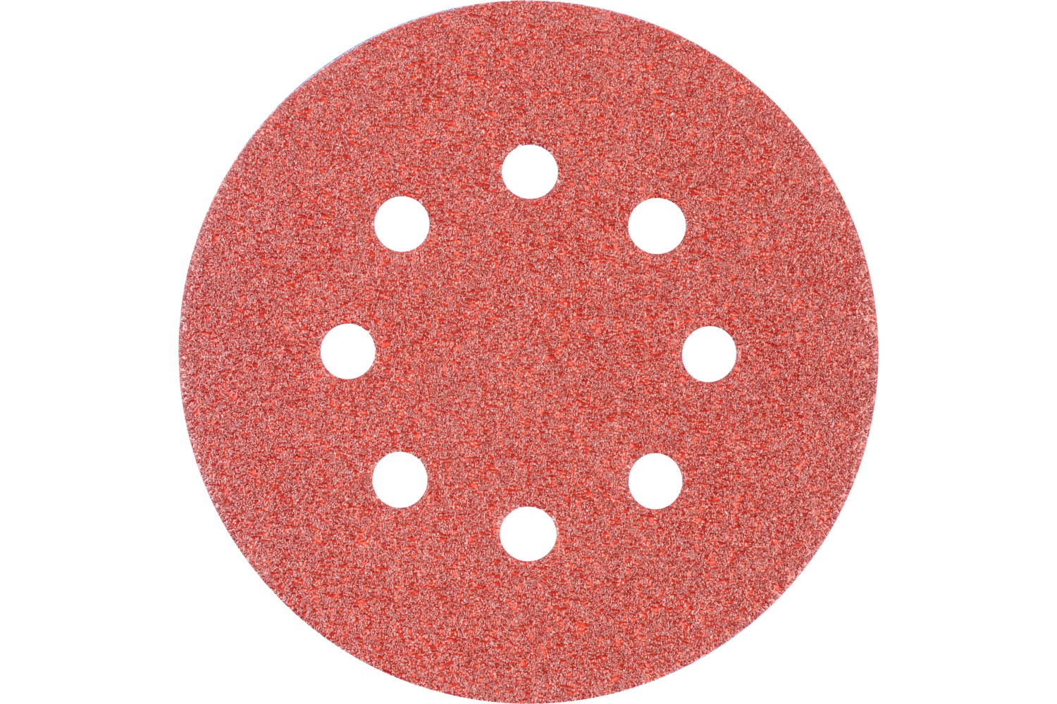 Disco de lija sistema velcro universal de corindón KSS Ø 125 A60 8 orificios de extracción para lijadora orbital