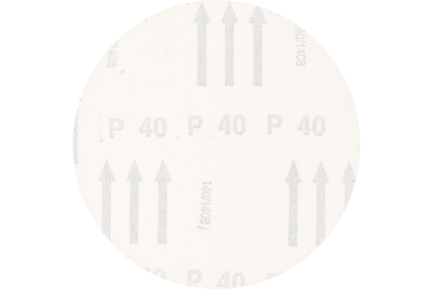 Disco de lija sistema velcro universal de corindón KSS Ø 125 A40 sin orificios de extracción para lijadora orbital