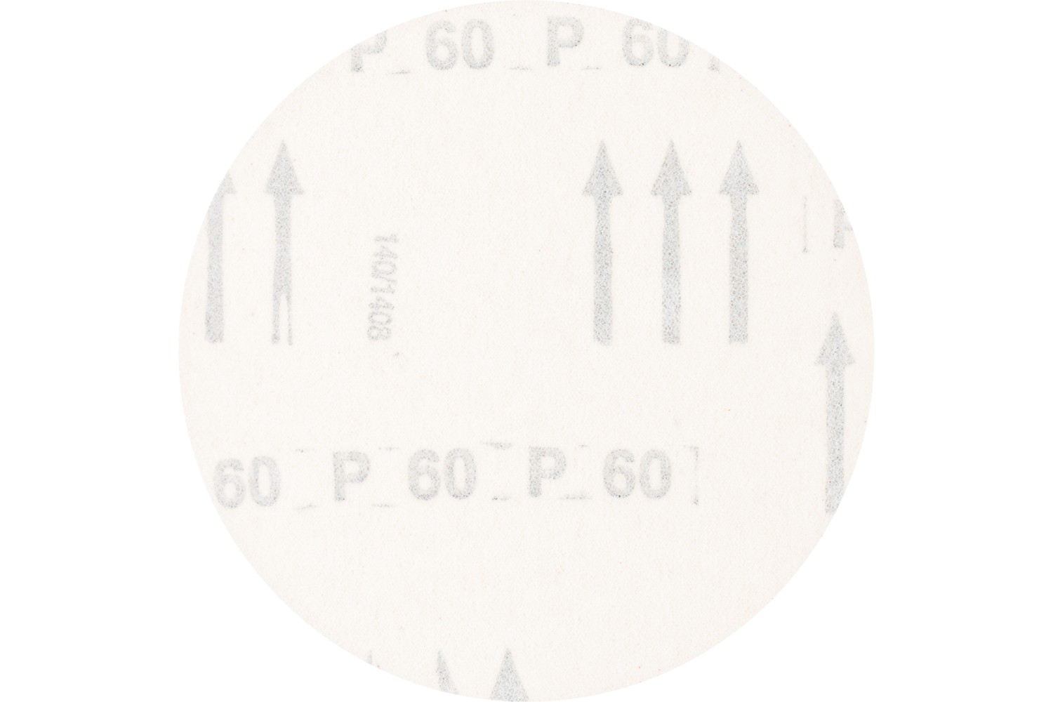 Disco de lija sistema velcro universal de corindón KSS Ø 125 A60 sin orificios de extracción para lijadora orbital