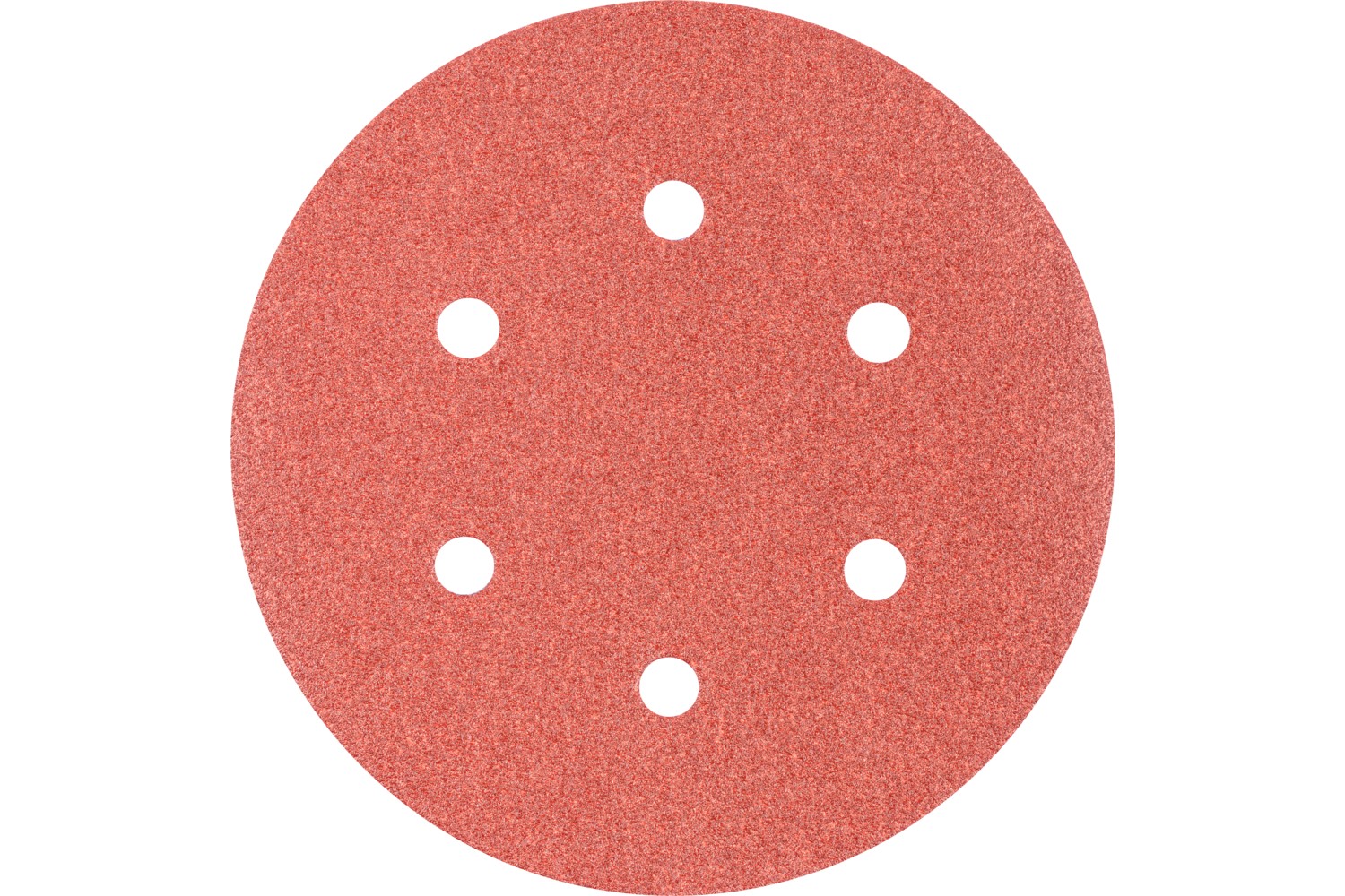 Disco de lija sistema velcro universal de corindón KSS Ø 150 A100 6 orificios de extracción para lijadora orbital