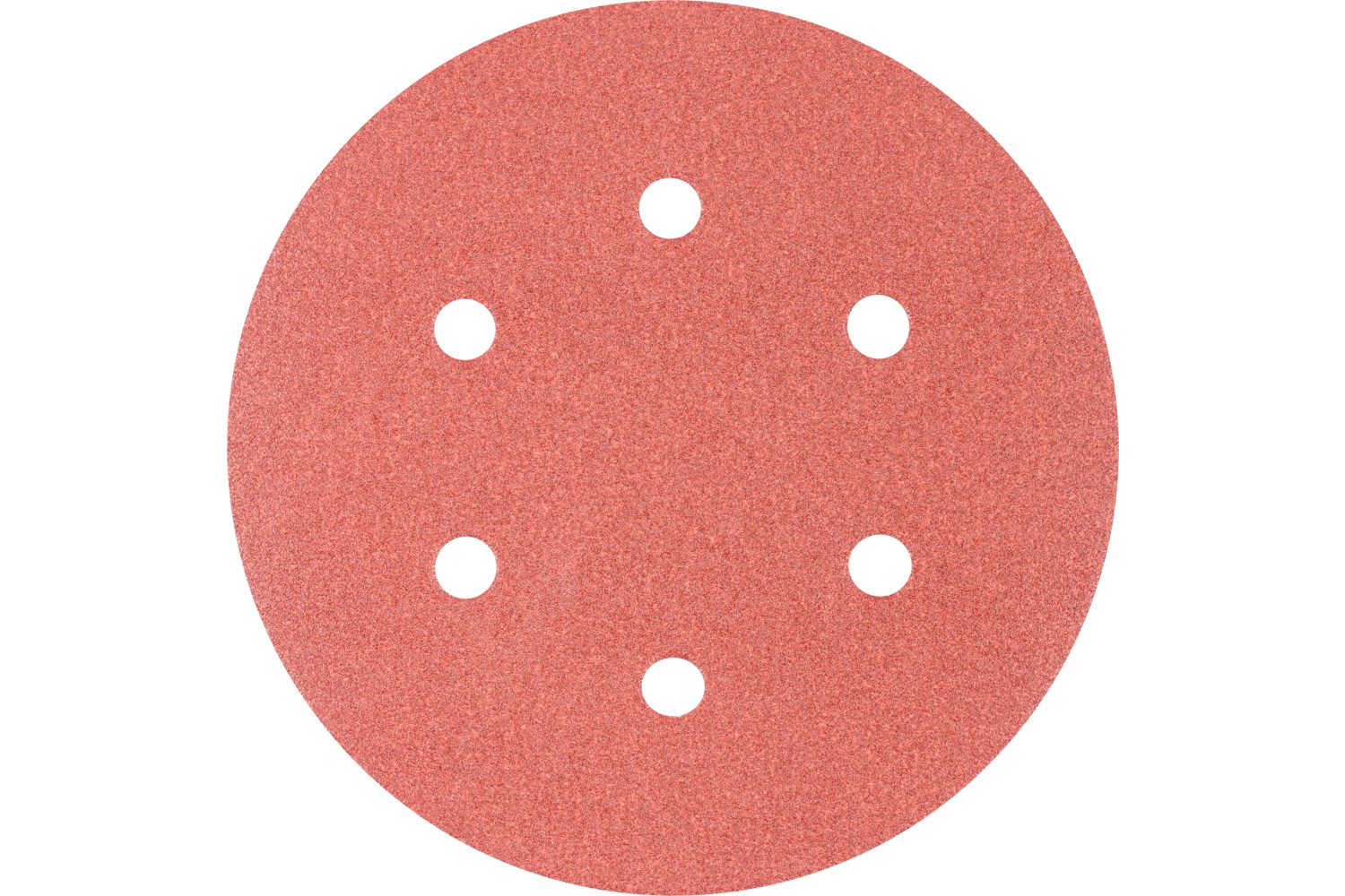 Disco de lija sistema velcro universal de corindón KSS Ø 150 A120 6 orificios de extracción para lijadora orbital