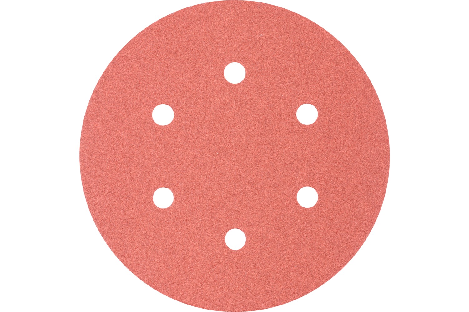 Disco de lija sistema velcro universal de corindón KSS Ø 150 A180 6 orificios de extracción para lijadora orbital