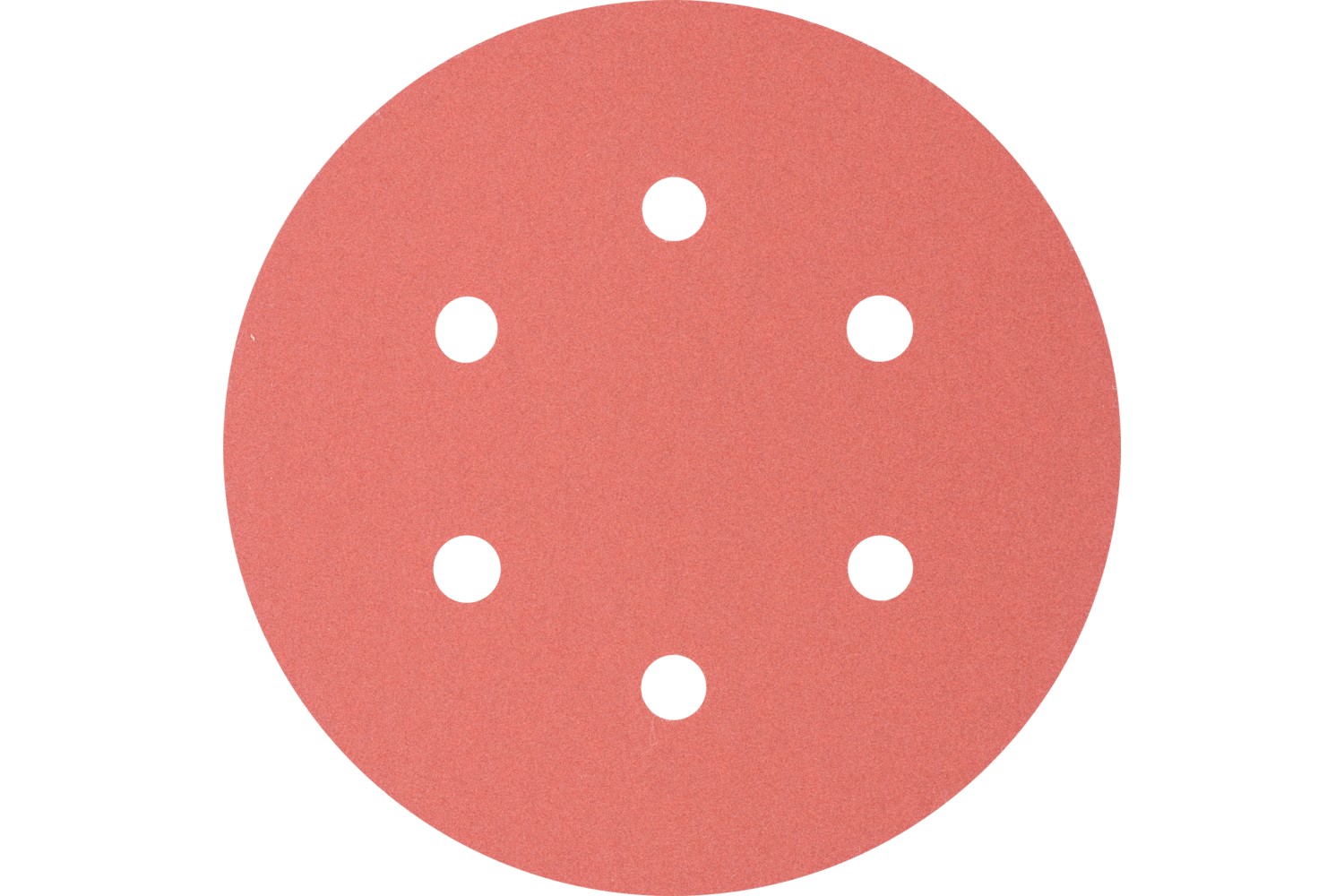 Disco de lija sistema velcro universal de corindón KSS Ø 150 A320 6 orificios de extracción para lijadora orbital