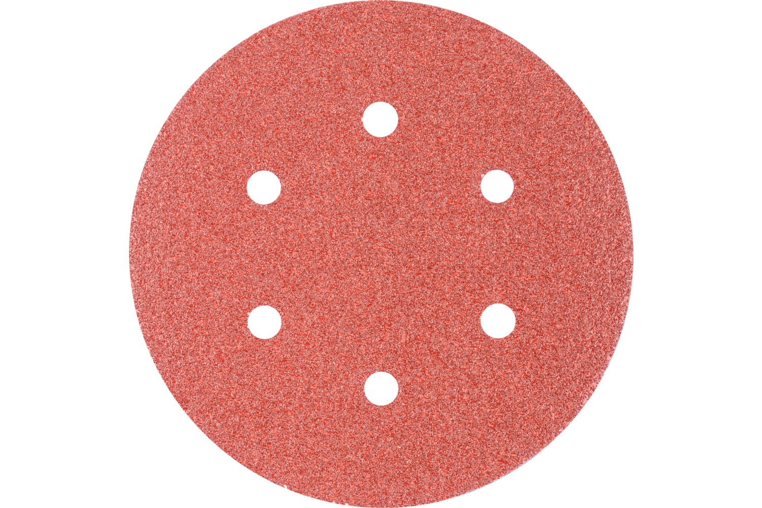 Disco de lija sistema velcro universal de corindón KSS Ø 150 A60 6 orificios de extracción para lijadora orbital