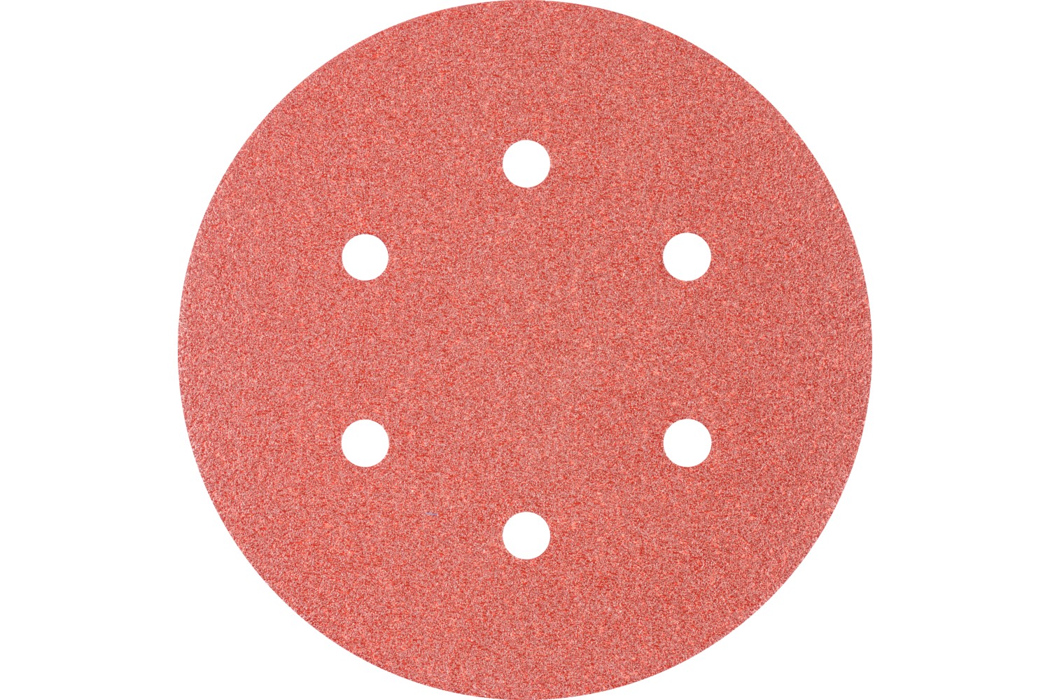 Disco de lija sistema velcro universal de corindón KSS Ø 150 A80 6 orificios de extracción para lijadora orbital