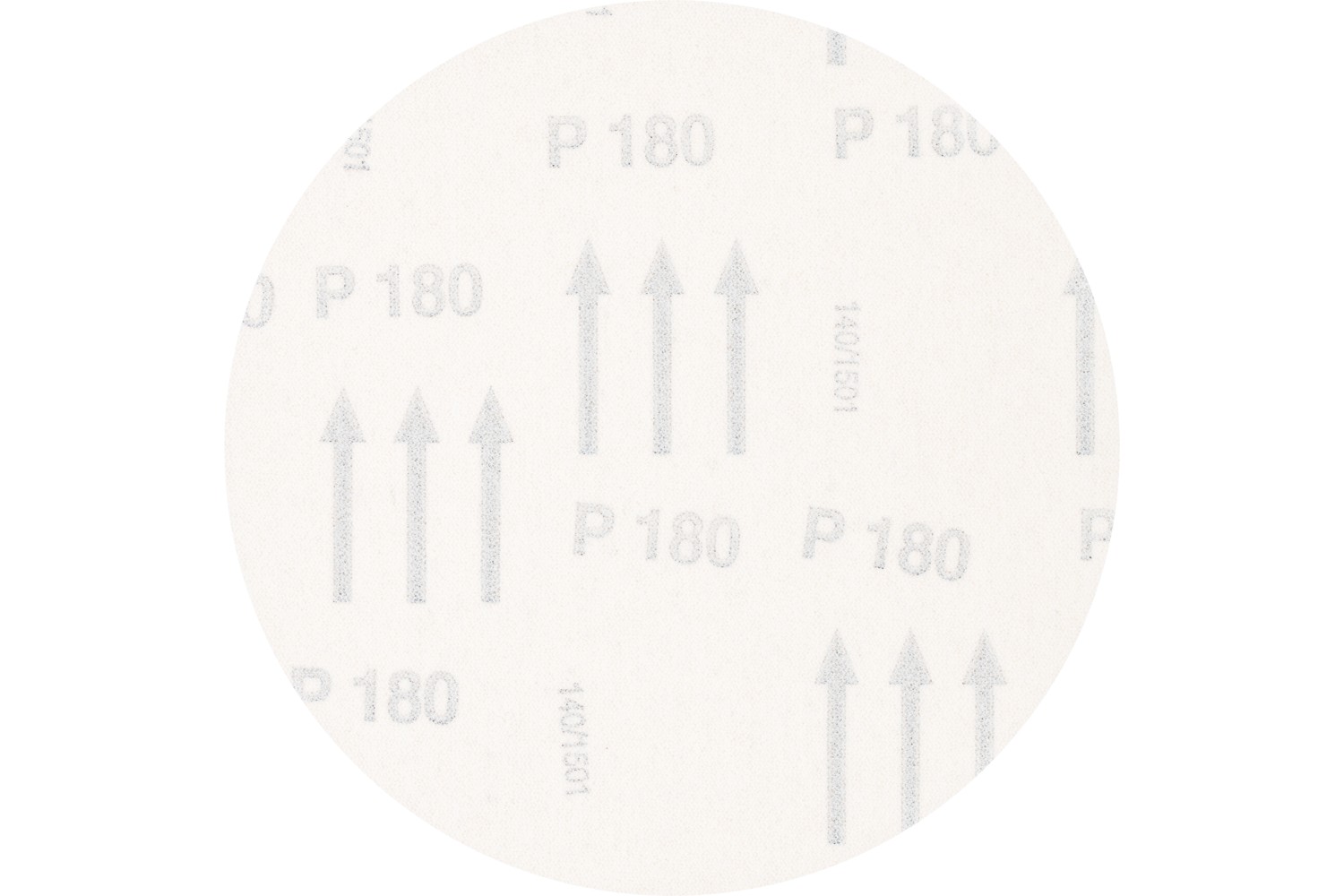 Disco de lija sistema velcro universal de corindón KSS Ø 150 A180 sin orificios de extracción para lijadora orbital