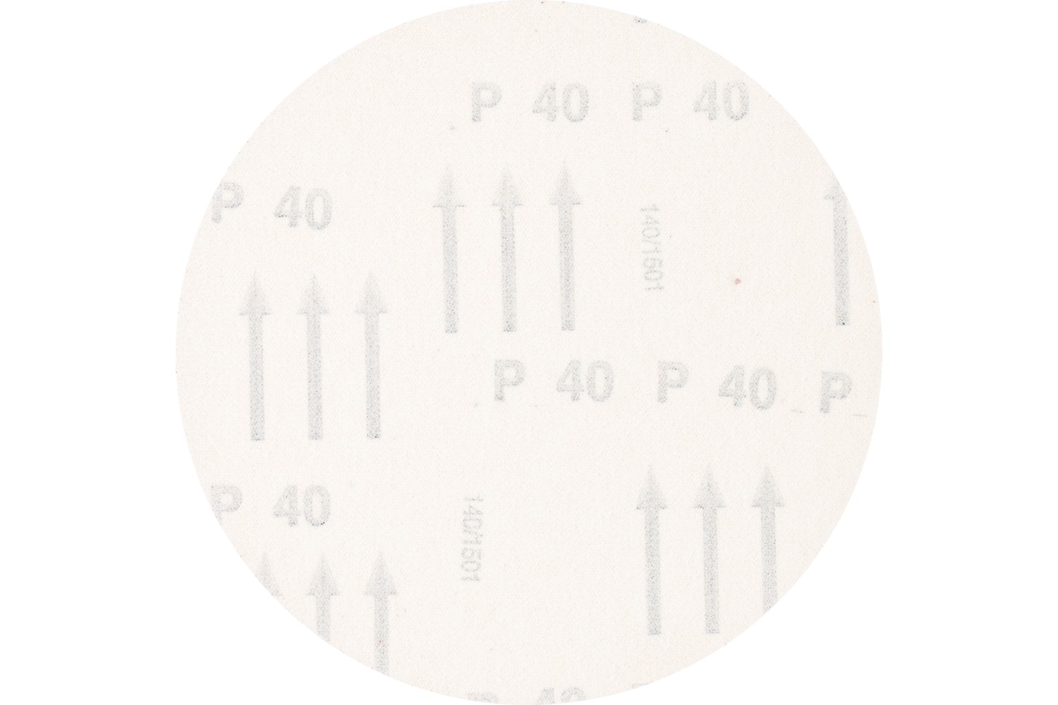 Disco de lija sistema velcro universal de corindón KSS Ø 150 A40 sin orificios de extracción para lijadora orbital