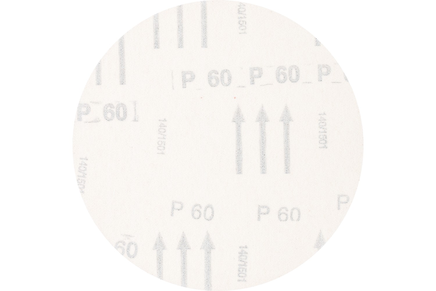 Disco de lija sistema velcro universal de corindón KSS Ø 150 A60 sin orificios de extracción para lijadora orbital