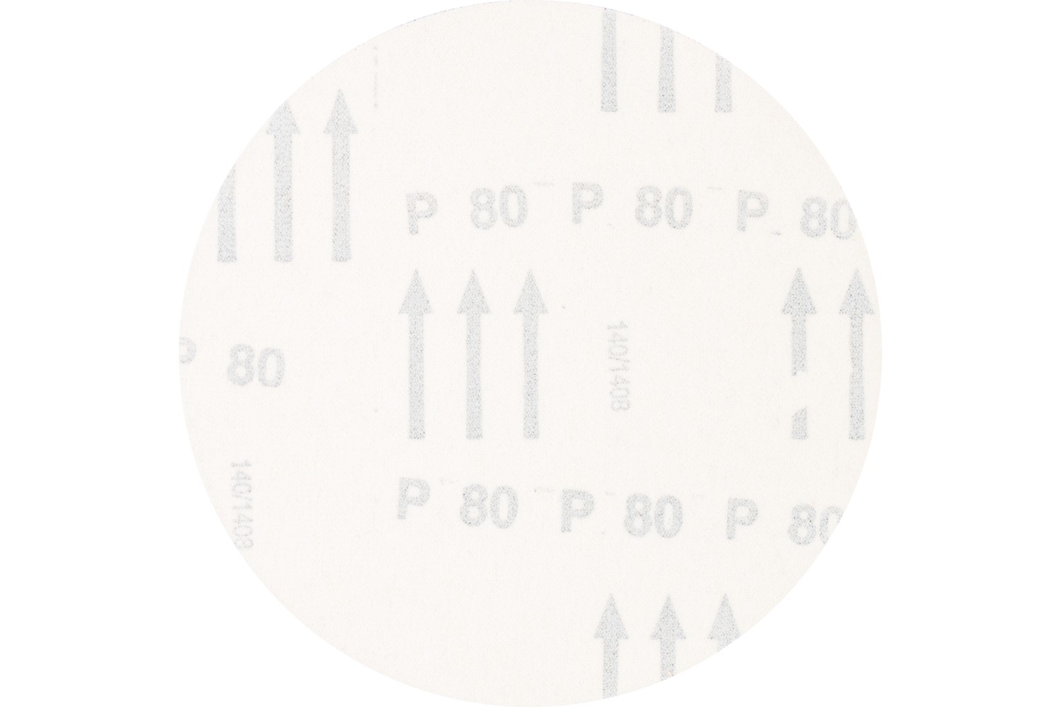 Disco de lija sistema velcro universal de corindón KSS Ø 150 A80 sin orificios de extracción para lijadora orbital