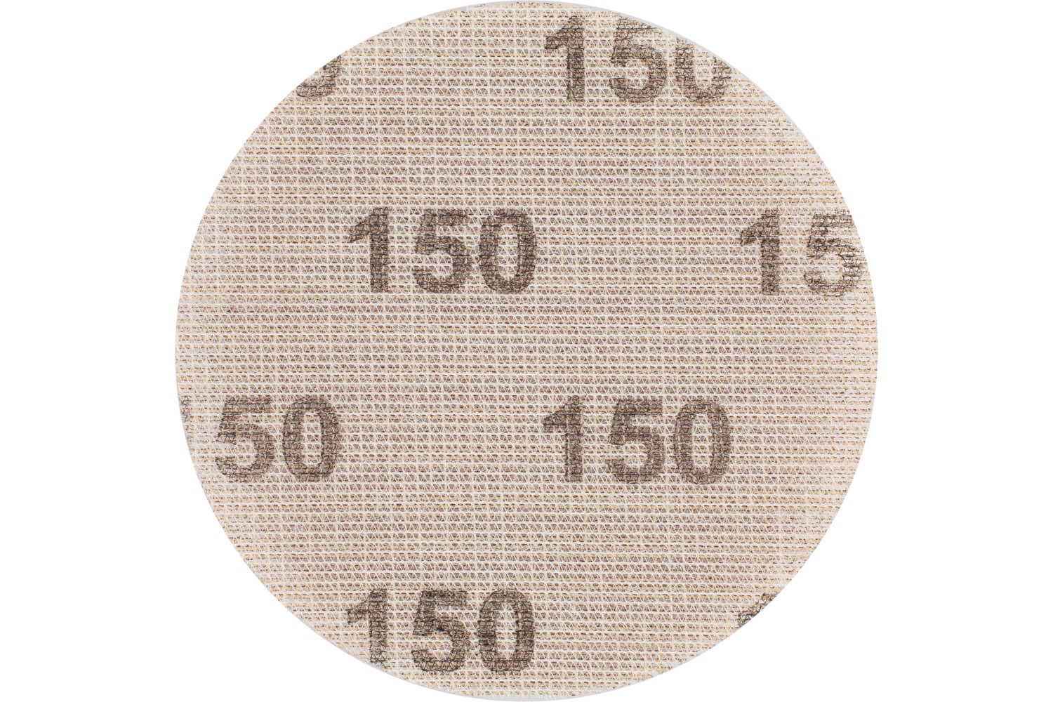 Disco de lija de red de corindón sistema velcro KSS NET Ø 125 A150 desbaste con bajo nivel de polvo con lijadora orbital