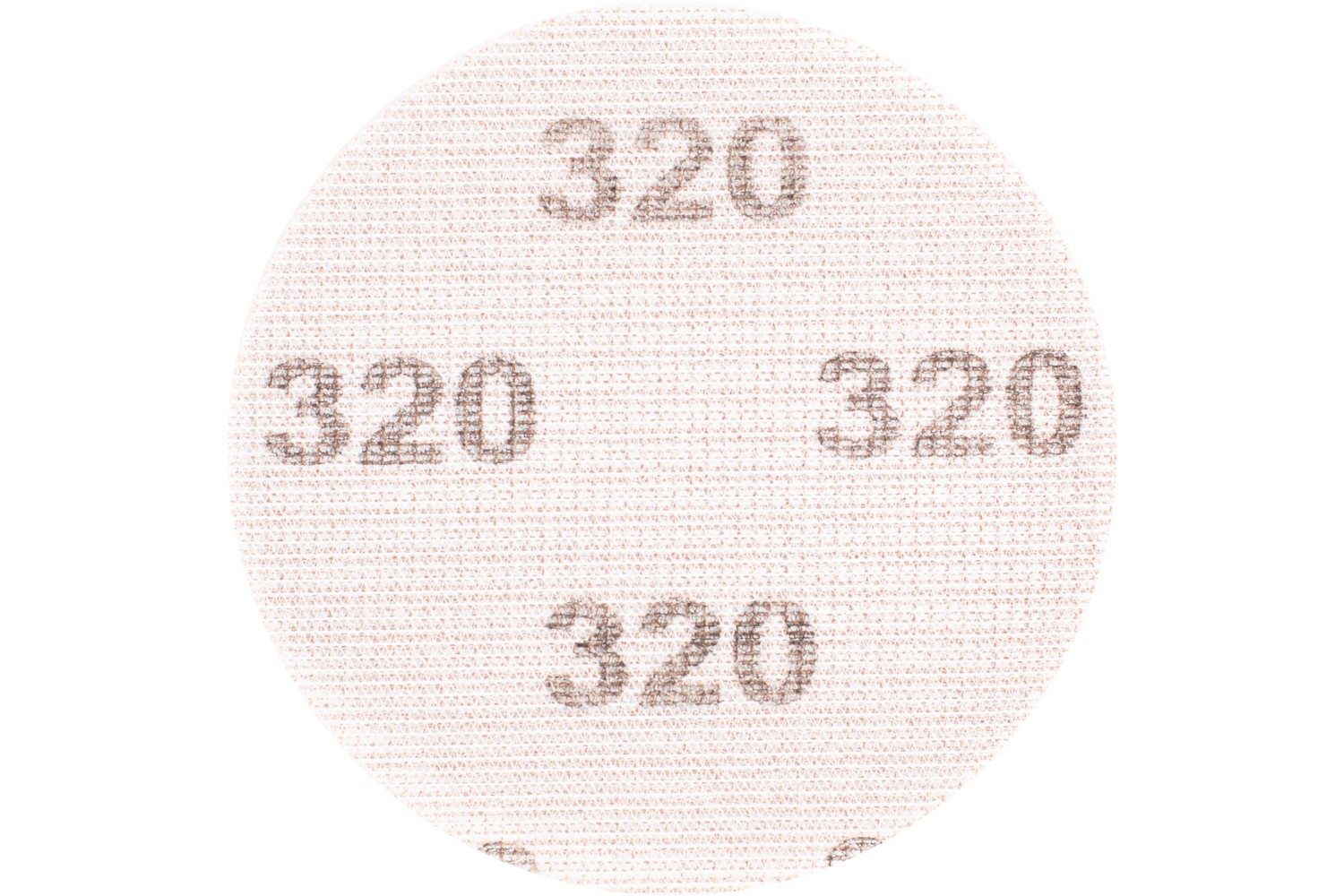 Disco de lija de red de corindón sistema velcro KSS NET Ø 125 A320 desbaste con bajo nivel de polvo con lijadora orbital