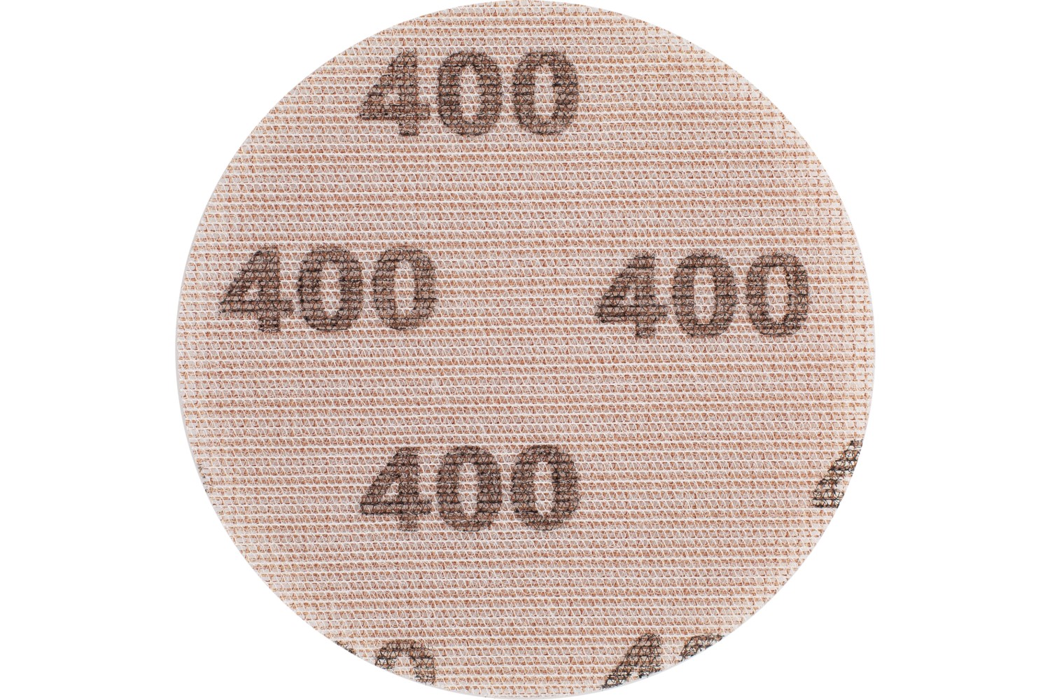 Disco de lija de red de corindón sistema velcro KSS NET Ø 125 A400 desbaste con bajo nivel de polvo con lijadora orbital