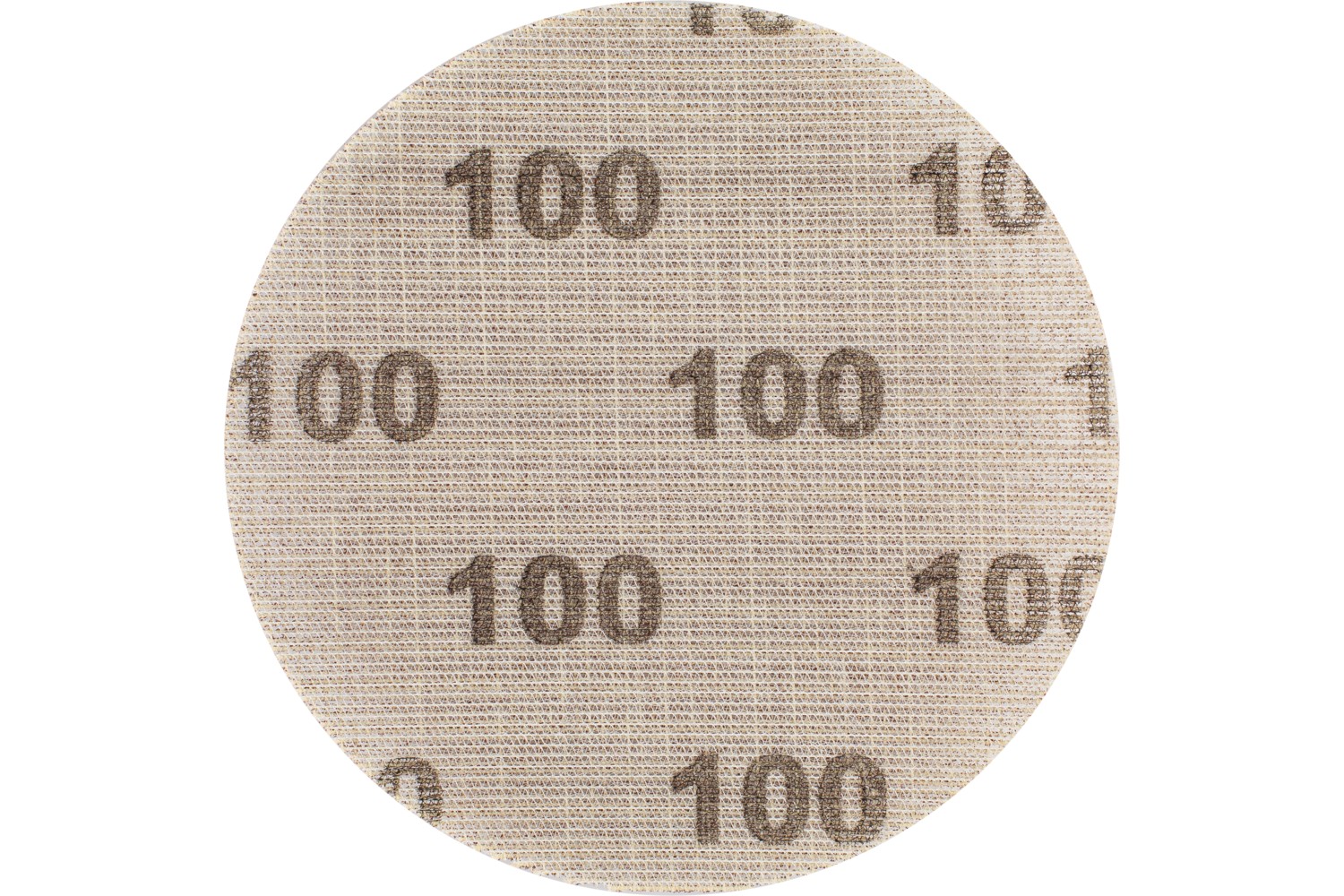 Disco de lija de red de corindón sistema velcro KSS NET Ø 150 A100 desbaste con bajo nivel de polvo con lijadora orbital