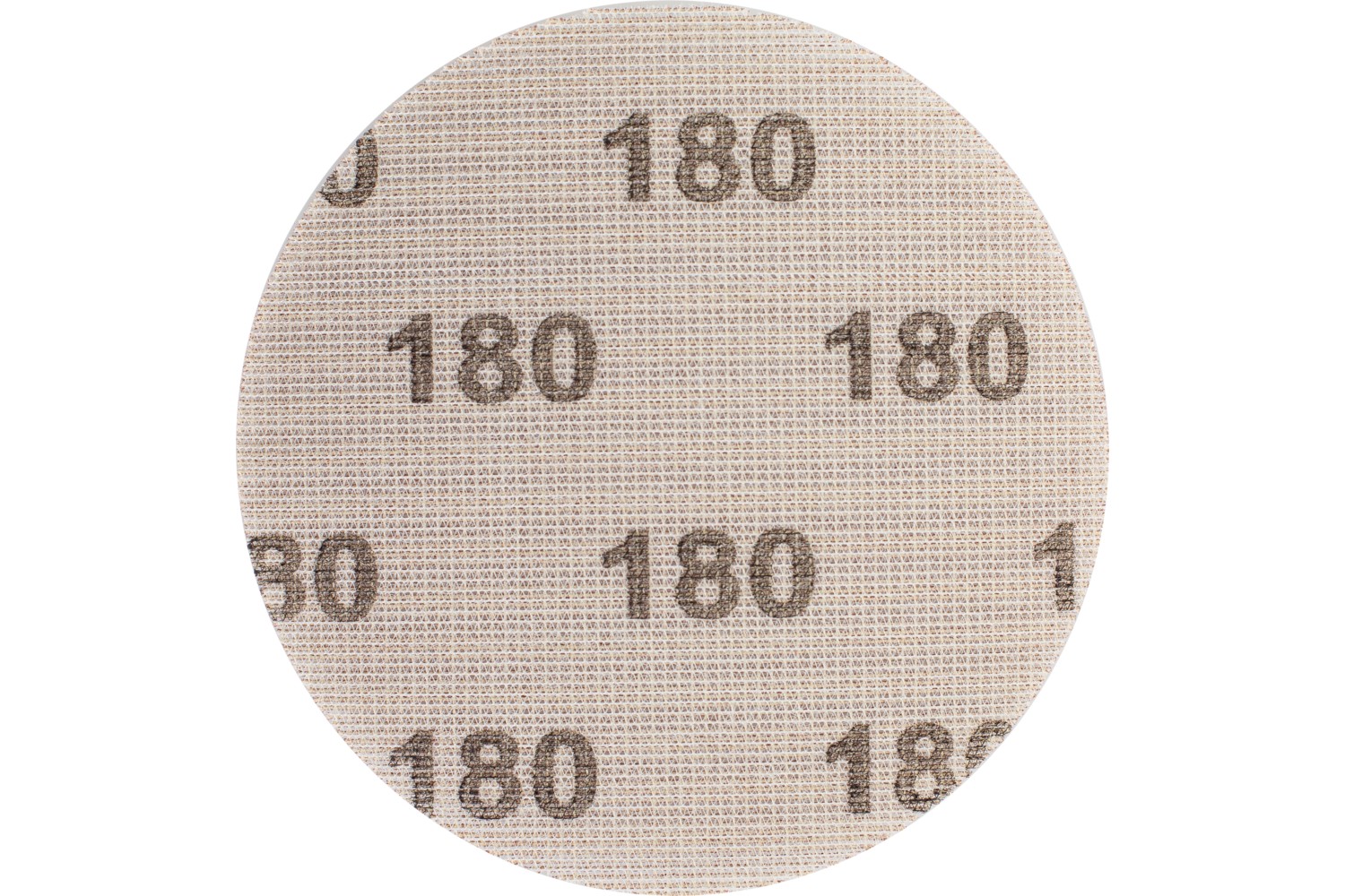 Disco de lija de red de corindón sistema velcro KSS NET Ø 150 A180 desbaste con bajo nivel de polvo con lijadora orbital