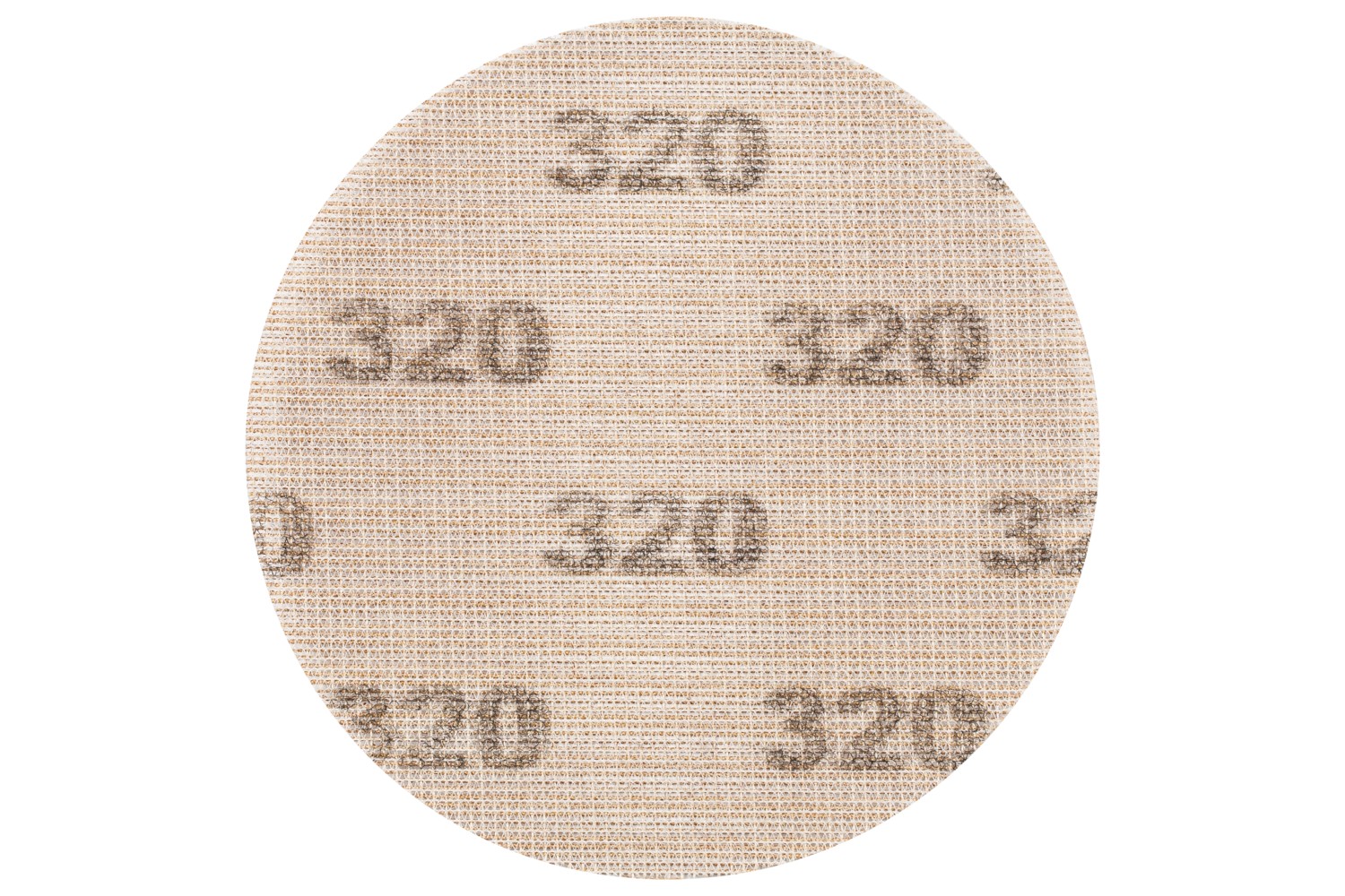 Disco de lija de red de corindón sistema velcro KSS NET Ø 150 A320 desbaste con bajo nivel de polvo con lijadora orbital