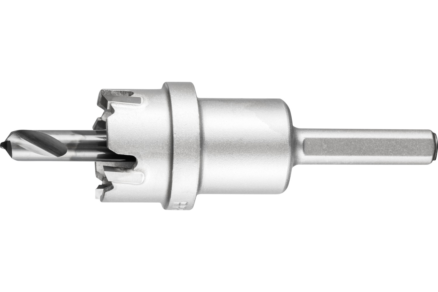 Corona/corona de metal duro Ø 22x8 mm, mango Ø 7 mm, profundidad de corte 4 mm, universal