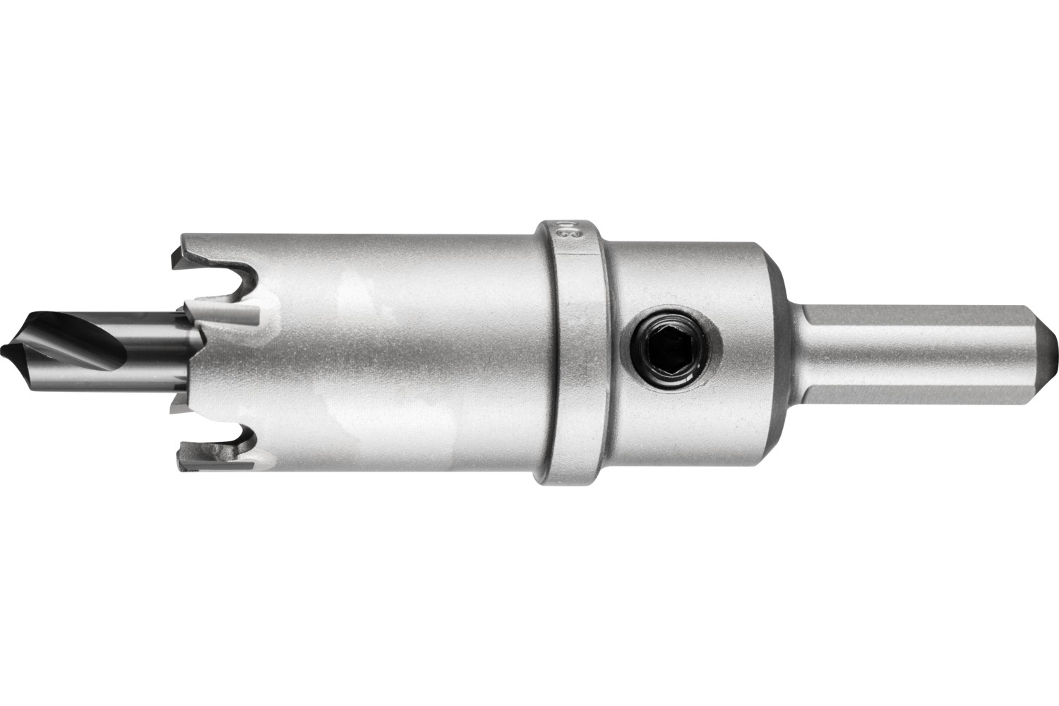 Corona/corona de metal duro Ø 24x35 mm, mango Ø 10 mm, profundidad de corte 32 mm, universal