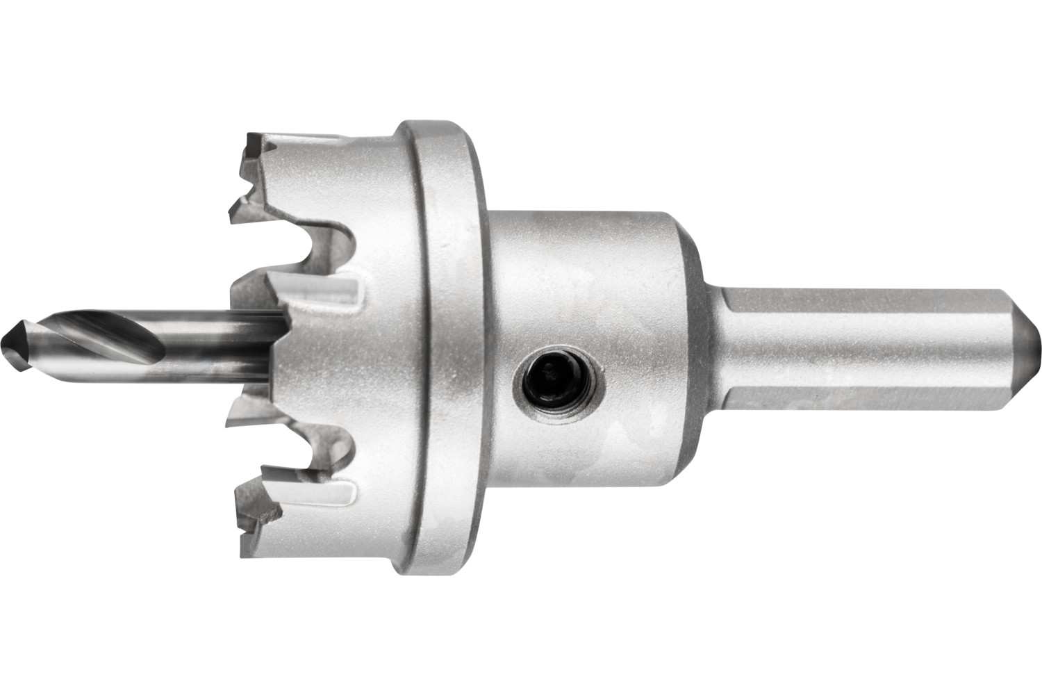 Corona/corona de metal duro Ø 34x8 mm, mango Ø 10 mm, profundidad de corte 4 mm, universal