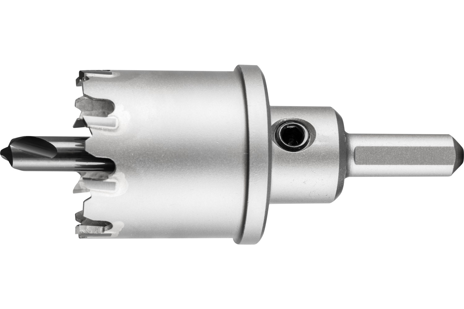 Corona/corona de metal duro Ø 38x35 mm, mango Ø 10 mm, profundidad de corte 32 mm, universal