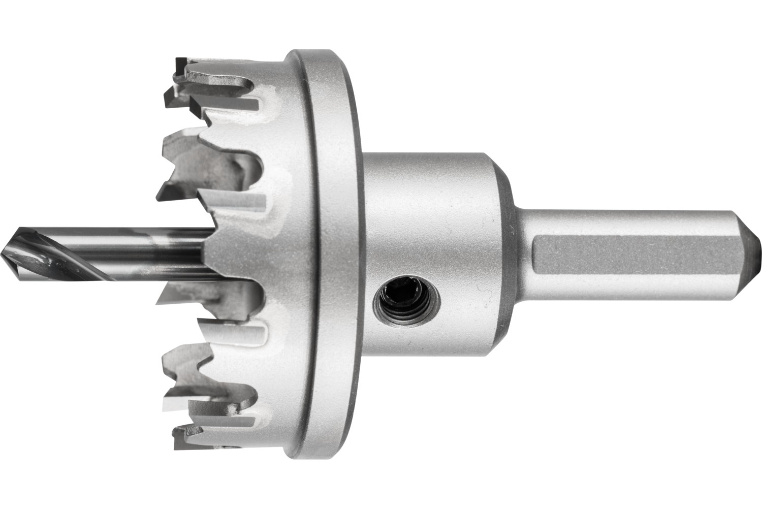 Corona/corona de metal duro Ø 42x8 mm, mango Ø 10 mm, profundidad de corte 4 mm, universal