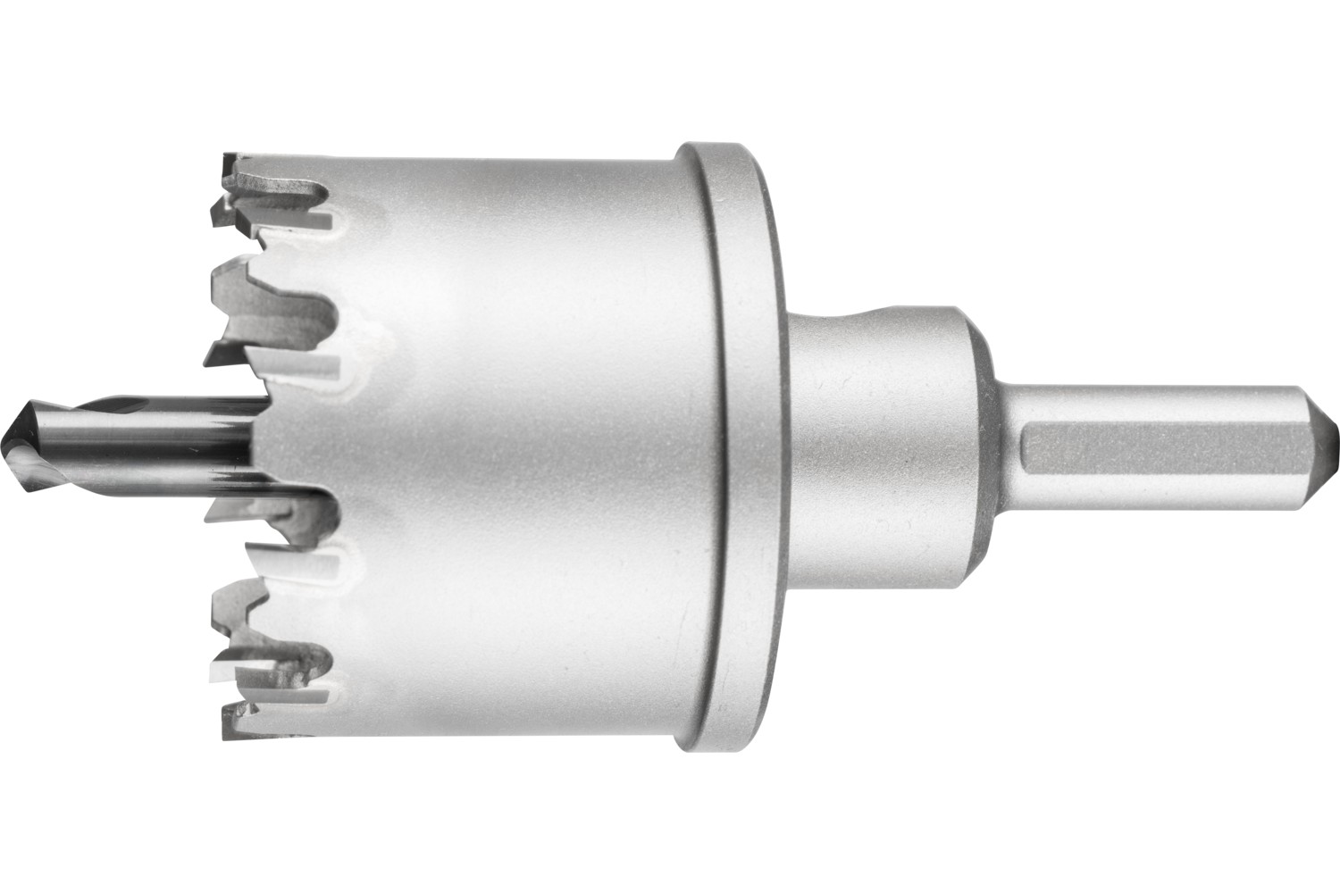 Corona/corona de metal duro Ø 45x35 mm, mango Ø 10 mm, profundidad de corte 32 mm, universal