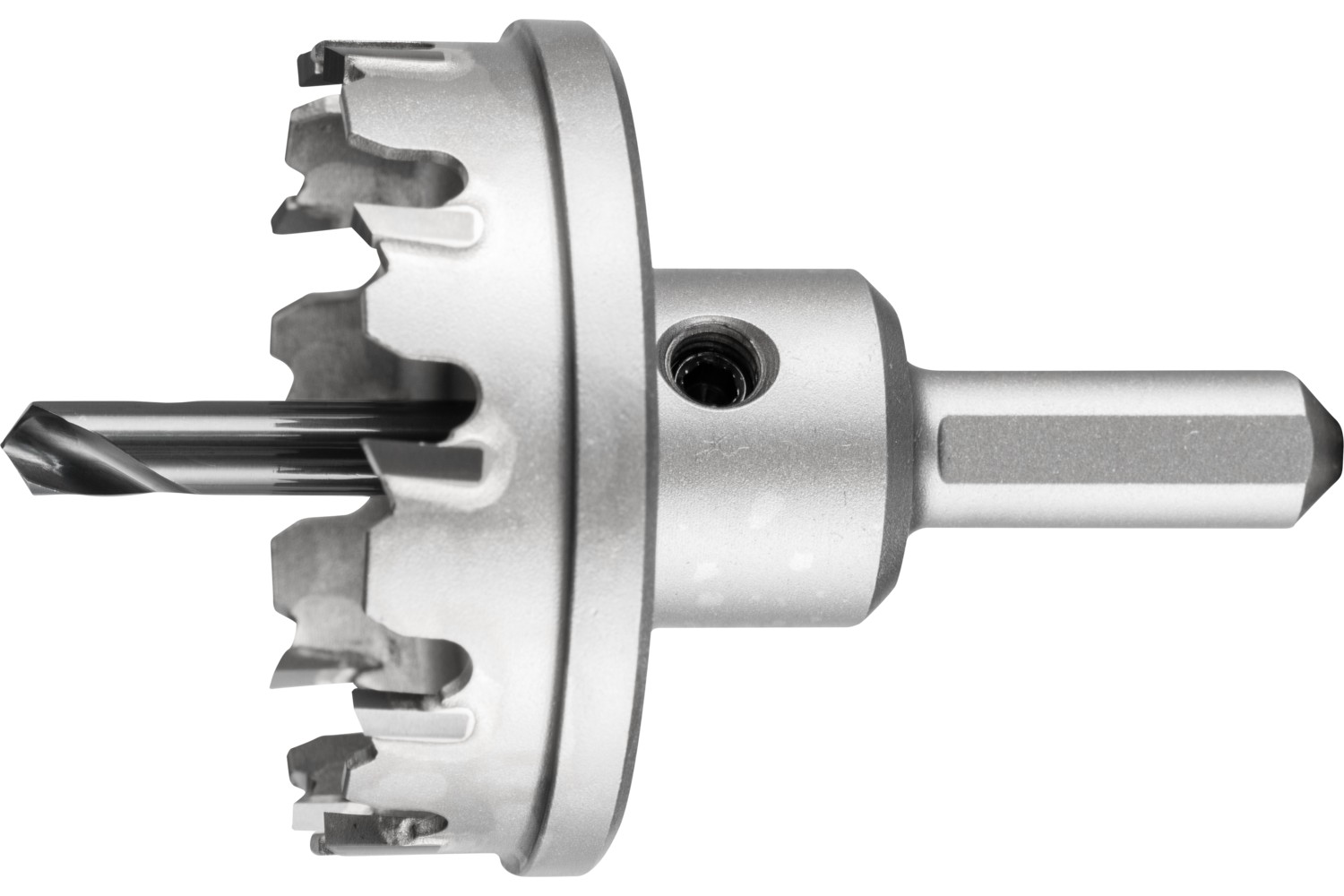 Corona/corona de metal duro Ø 50x8 mm, mango Ø 10 mm, profundidad de corte 4 mm, universal