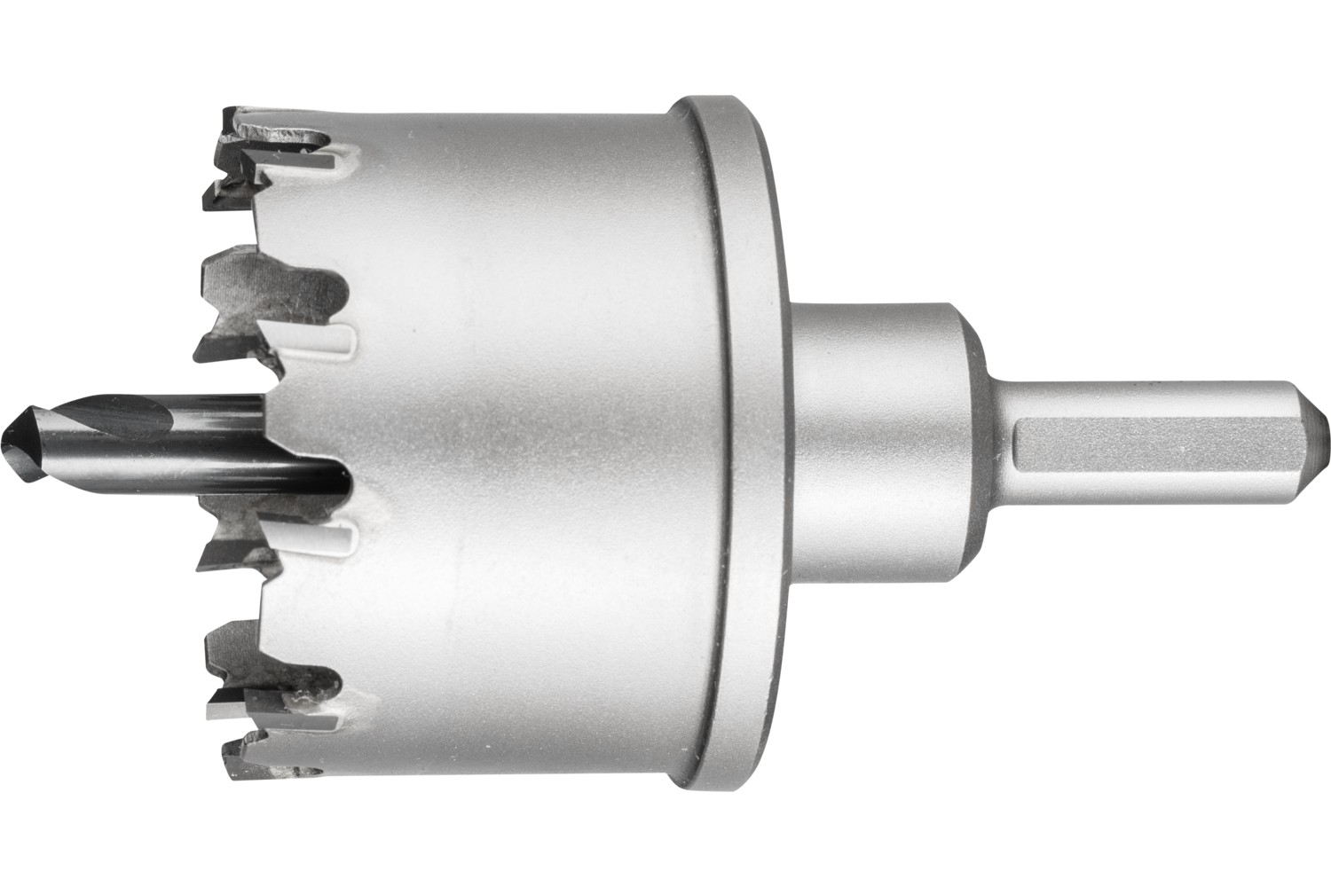 Corona/corona de metal duro Ø 52x35 mm, mango Ø 10 mm, profundidad de corte 32 mm, universal