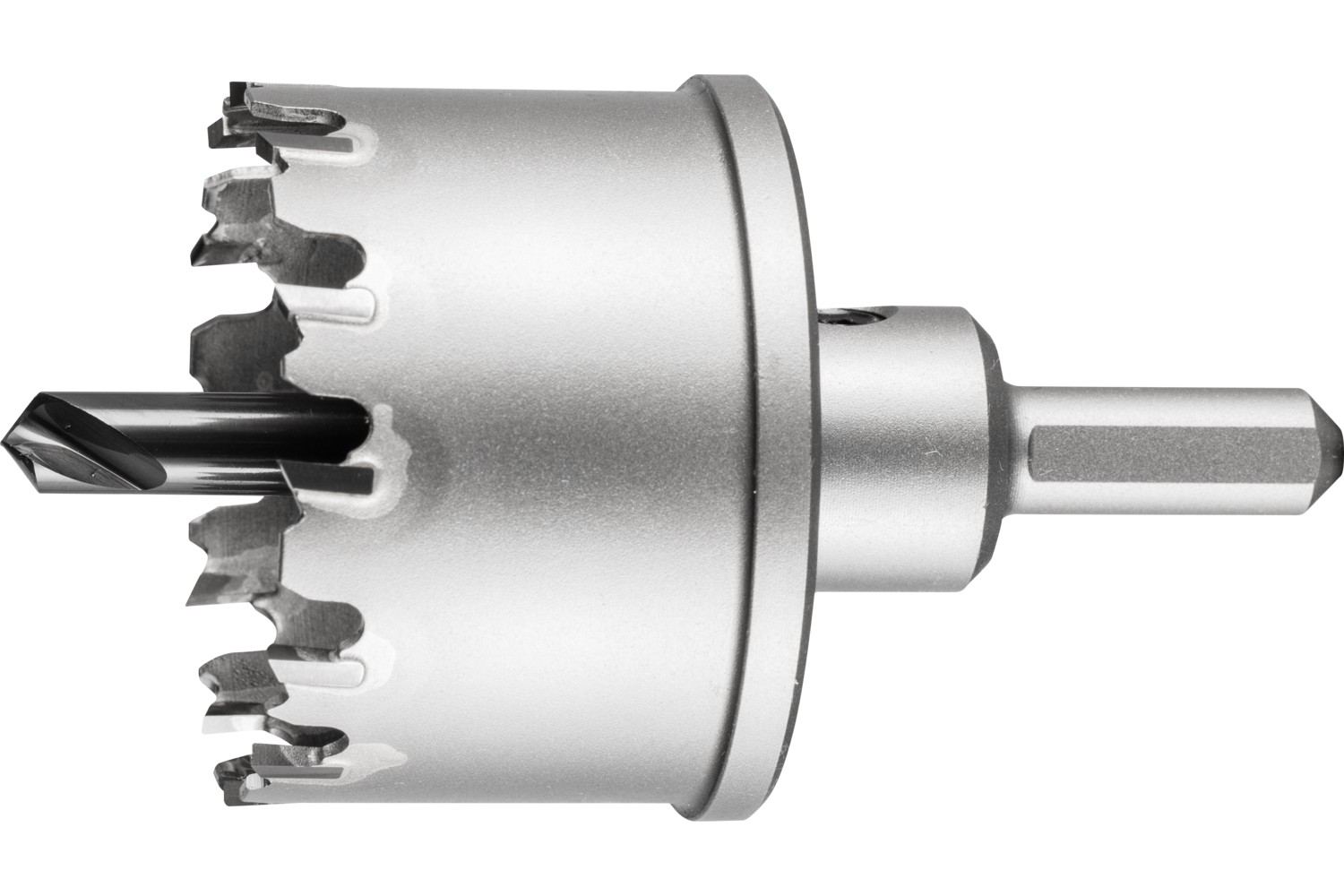 Corona/corona de metal duro Ø 55x35 mm, mango Ø 10 mm, profundidad de corte 32 mm, universal