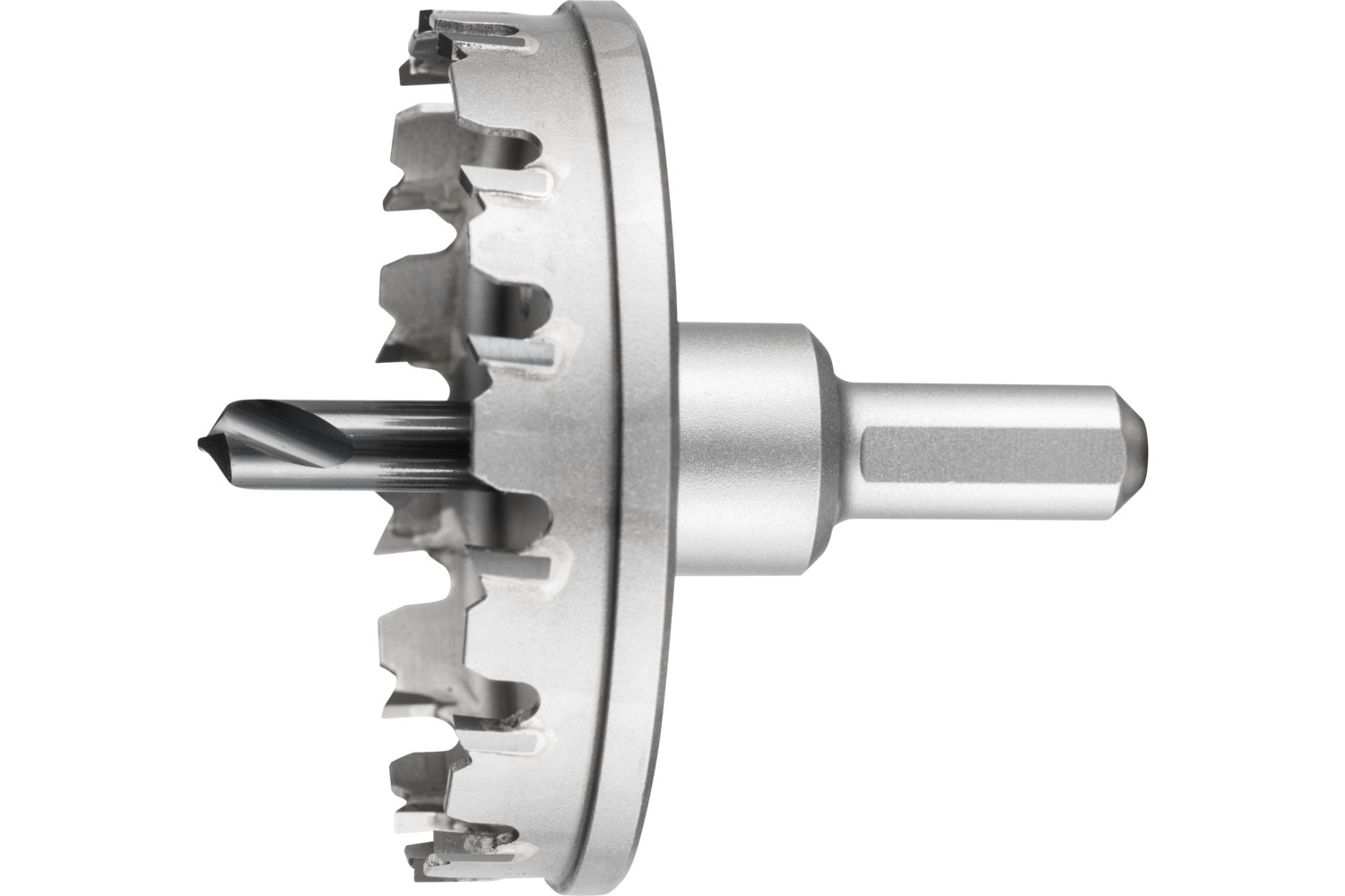 Corona/corona de metal duro Ø 75x8 mm, mango Ø 12 mm, profundidad de corte 4 mm, universal