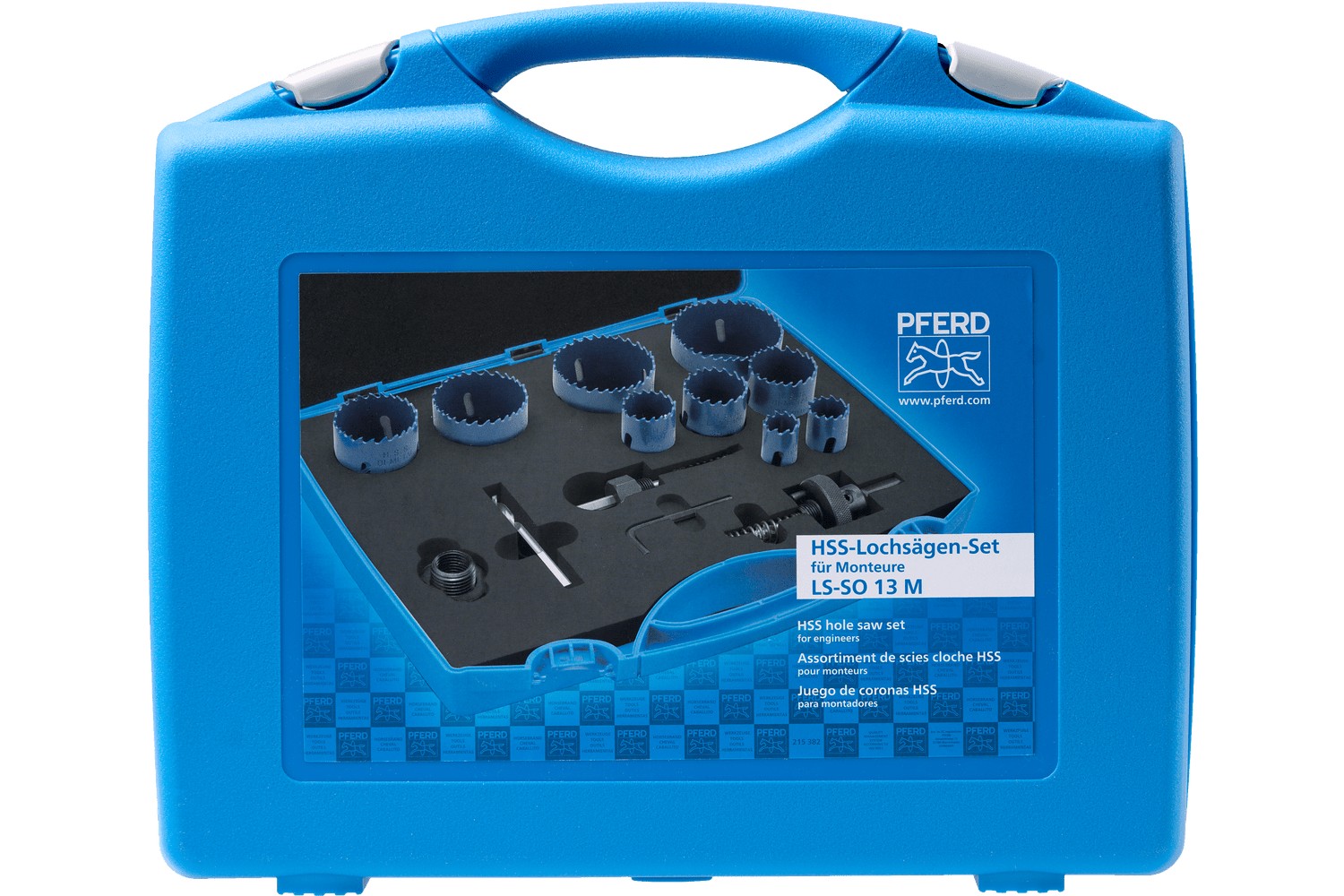 Juego de coronas bimetálicas Co8/M42, 14 piezas, para montadores