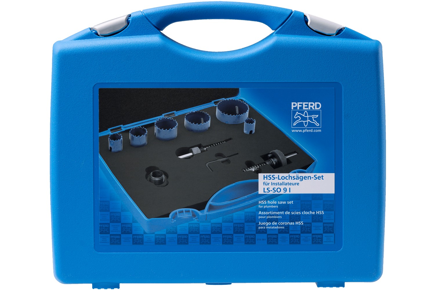 Juego de coronas bimetálicas Co8/M42, 10 piezas, para instaladores