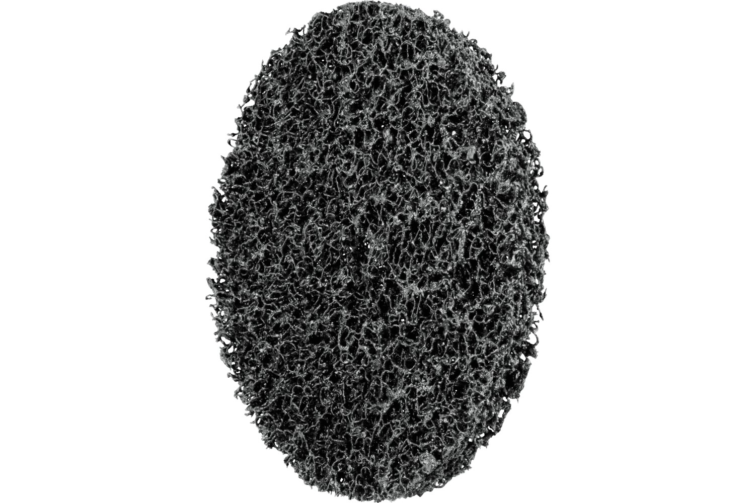 Vellón para limpieza POLICLEAN PCLS Ø 200x13 mm, agujero Ø 13 mm para trabajos de limpieza en basto