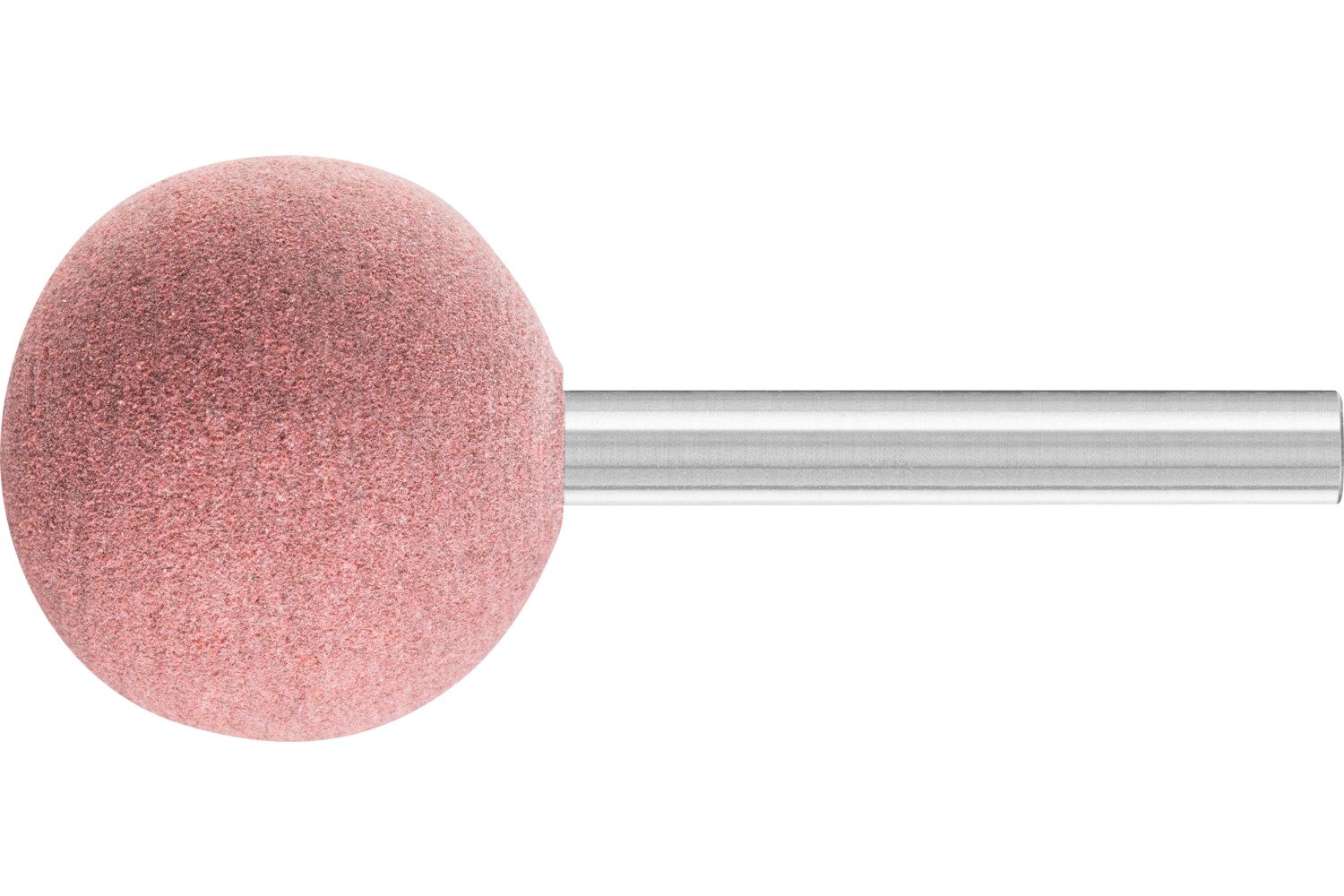 Punta de desbaste Poliflex forma esférica Ø 30 mm mango Ø 6 mm aglomerante GR A120