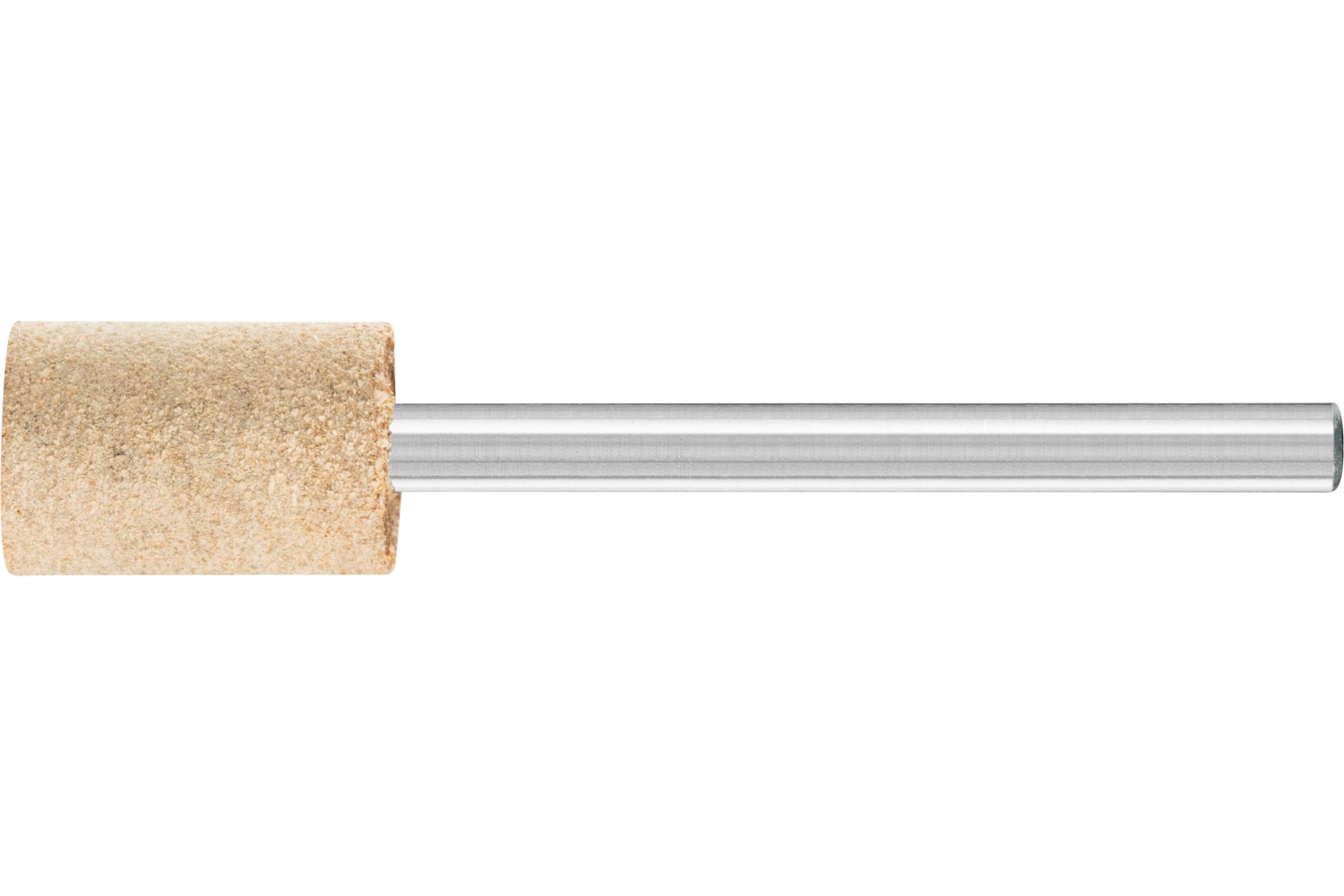 Punta de desbaste Poliflex forma cilíndrica Ø 8x12 mm mango Ø 3 mm aglomerante LR A220