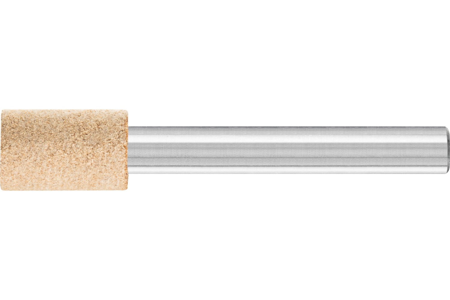 Punta de desbaste Poliflex forma cilíndrica Ø 10x15 mm mango Ø 6 mm aglomerante LR A120