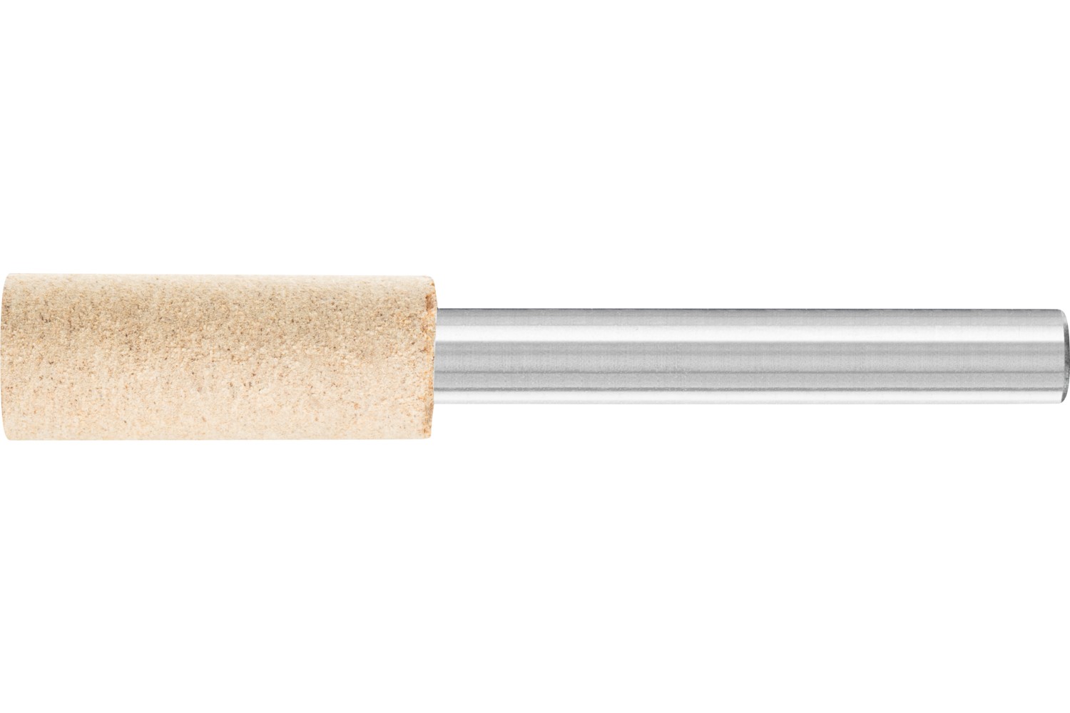 Punta de desbaste Poliflex forma cilíndrica Ø 10x25 mm mango Ø 6 mm aglomerante LR A220