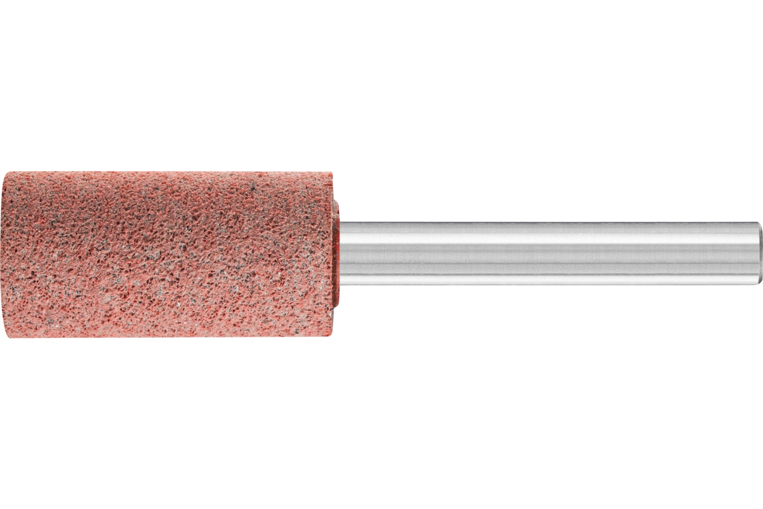 Punta de desbaste Poliflex forma cilíndrica Ø 15x30 mm mango Ø 6 mm aglomerante GR duro SiC/A46