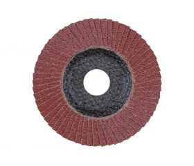 Disco de láminas lijadoras POLIFAN PFC 115x22,23 mm cónico A40 SG STEELOX acero/acero inoxidable