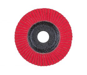 Disco de láminas lijadoras POLIFAN PFC 115x22,23 mm cónico CO-COOL 40 SG STEELOX acero/acero inoxidable