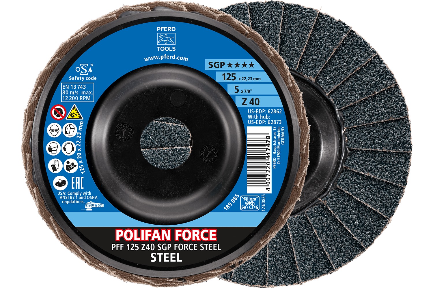 Disco de láminas lijadoras Z SGP FORCE STEEL ★★★★