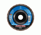 Disco de láminas lijadoras POLIFAN FORCE PFF 125x22,23 mm plano Z40 línea especial SGP STEEL para acero
