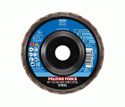 Disco de láminas lijadoras POLIFAN FORCE PFF 125x22,23 mm plano Z60 línea especial SGP STEEL para acero