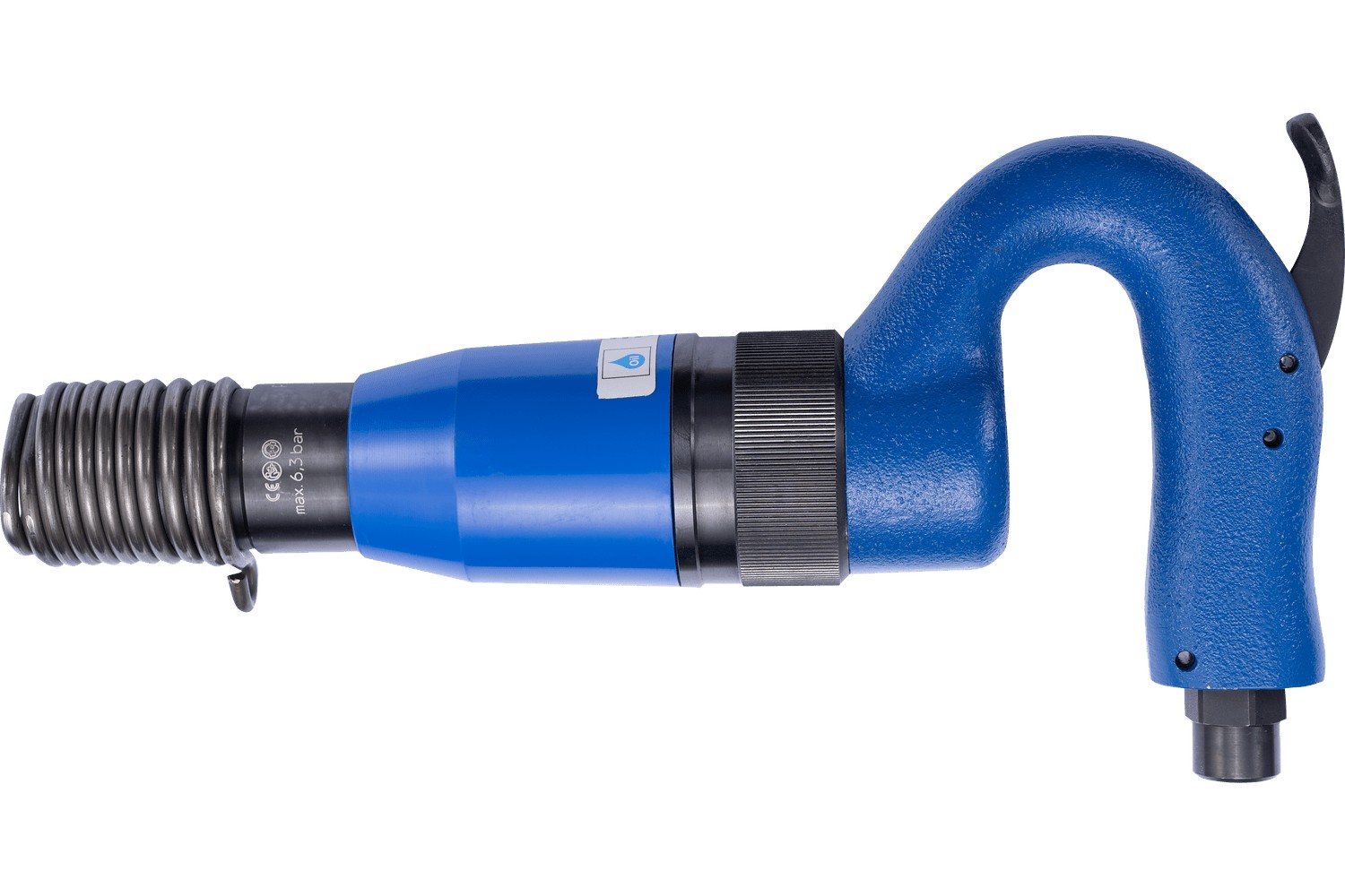 Martillo cincelador neumático PH 13 con mango de agarre envolvente, forma insertable EG05, ligero hasta 3,4 kg